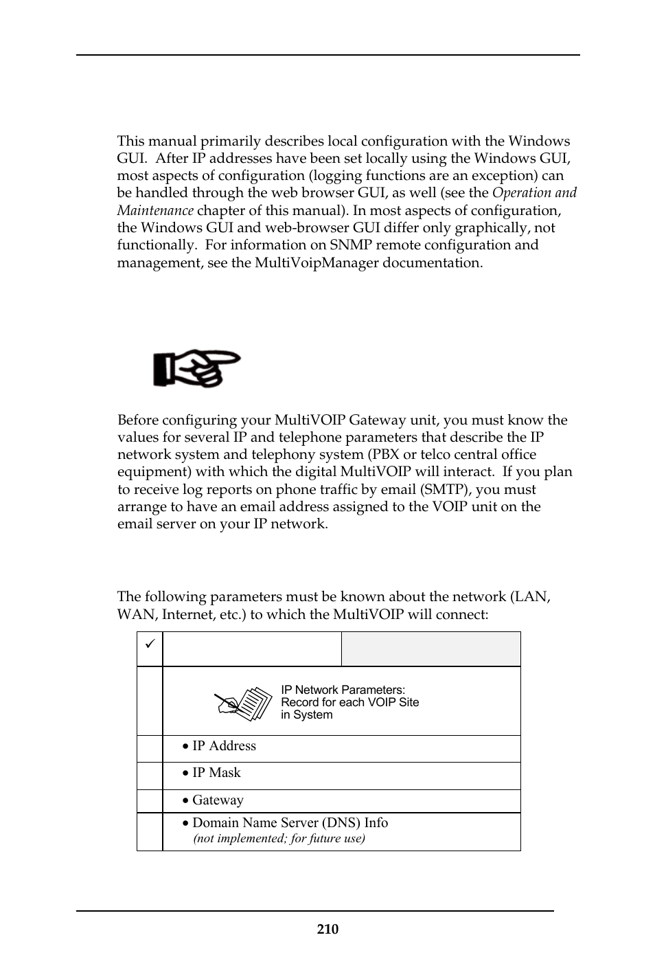 Local configuration, Pre-requisites | Multi-Tech Systems MULTIVOIP MVP-410ST/810ST User Manual | Page 210 / 559