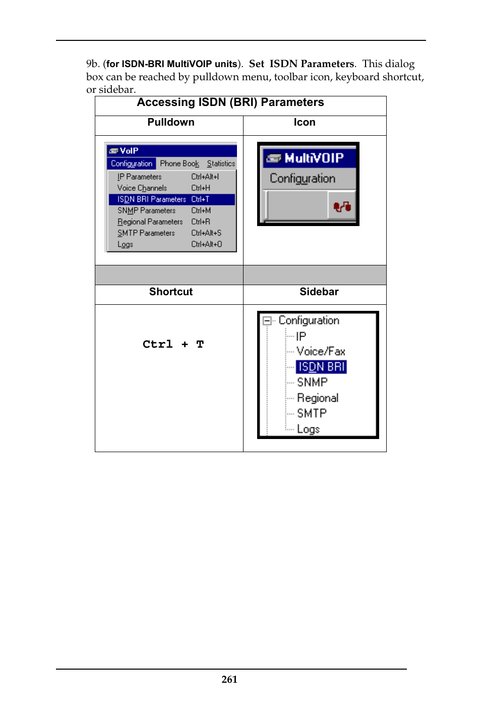 Ctrl + t | Multi-Tech Systems MULTIVOIP MVP-410ST/810ST User Manual | Page 261 / 559