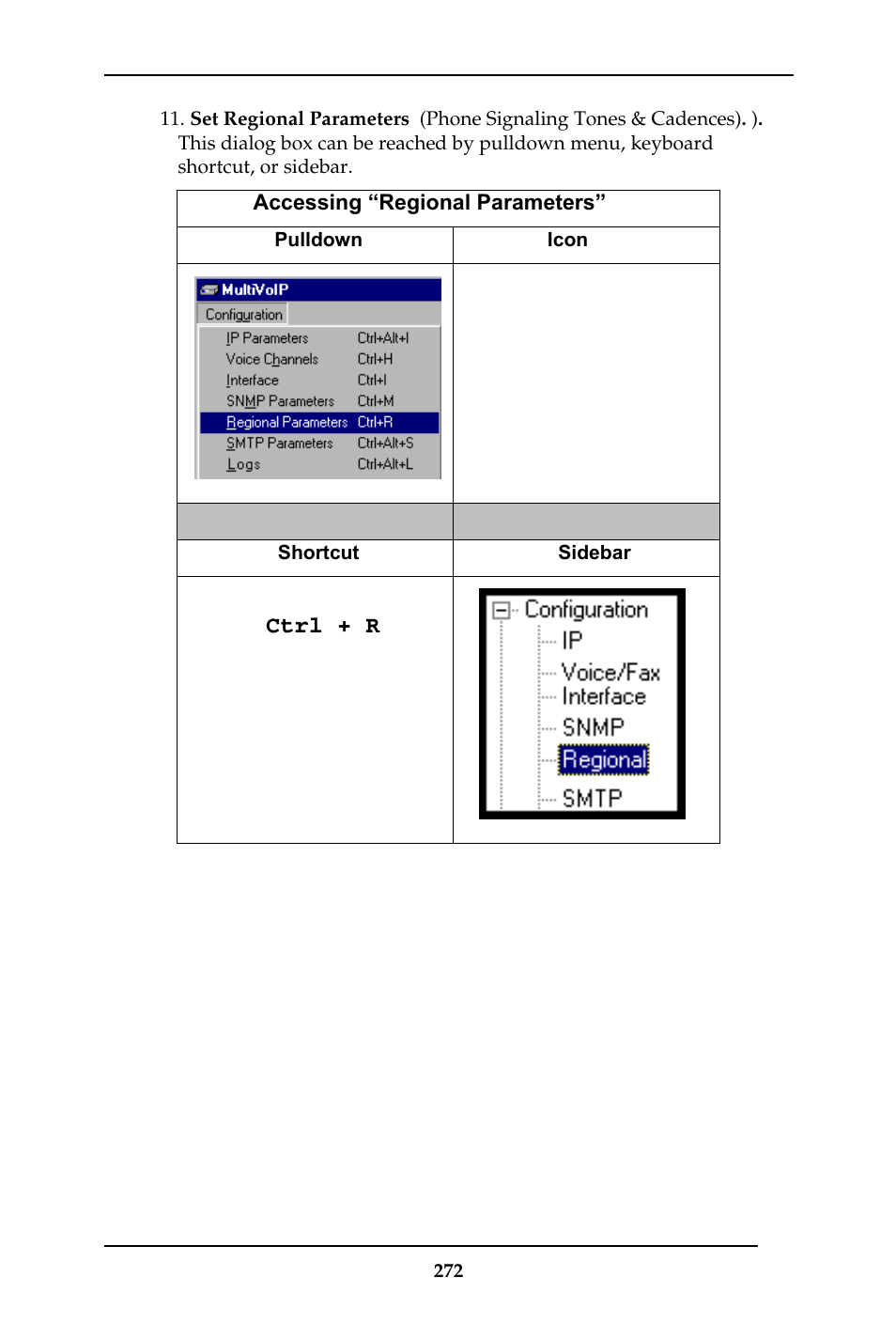 Ctrl + r | Multi-Tech Systems MULTIVOIP MVP-410ST/810ST User Manual | Page 272 / 559