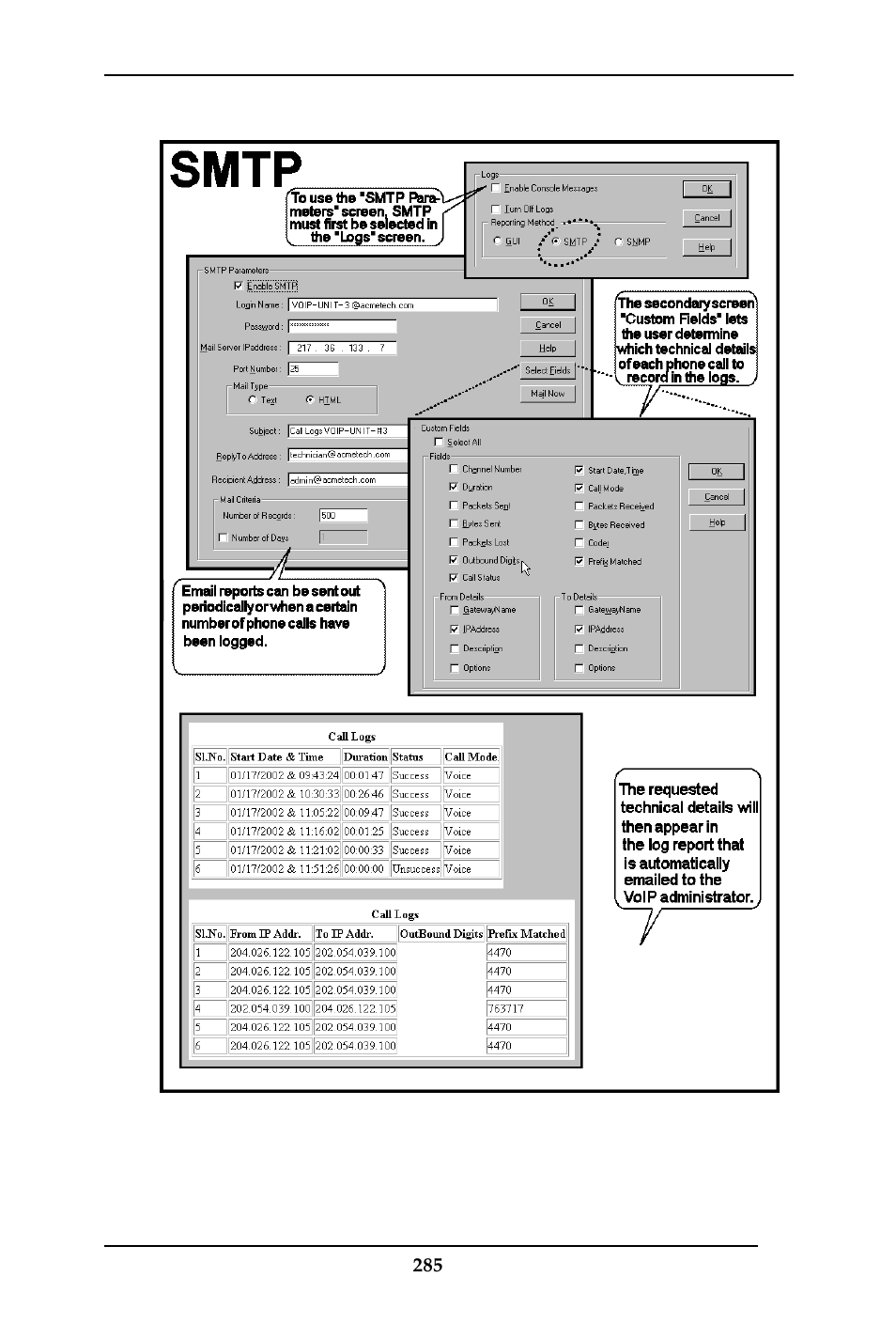Multi-Tech Systems MULTIVOIP MVP-410ST/810ST User Manual | Page 285 / 559