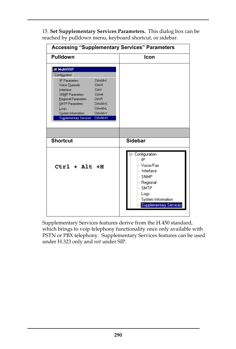 Ctrl + alt +h | Multi-Tech Systems MULTIVOIP MVP-410ST/810ST User Manual | Page 290 / 559