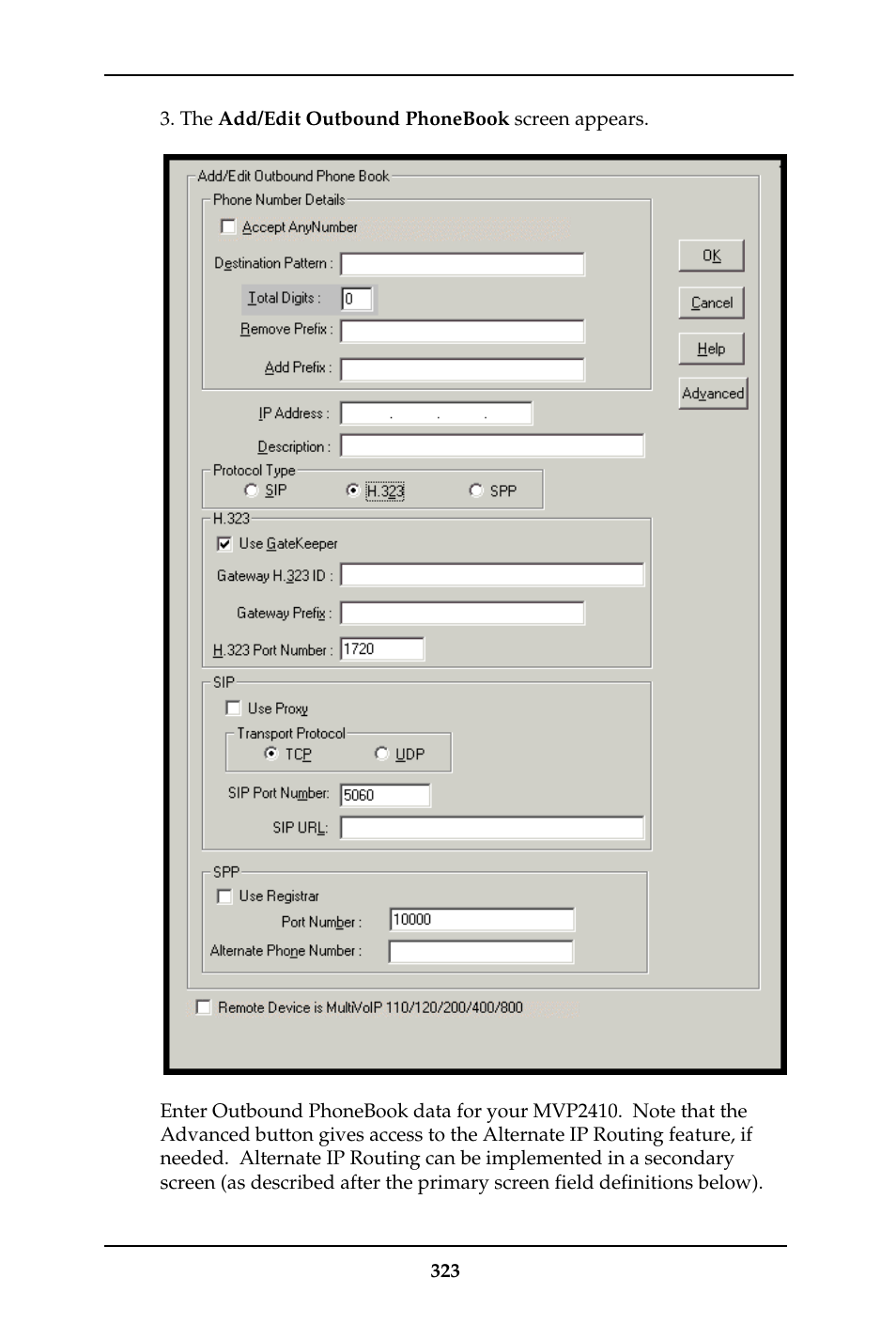 Multi-Tech Systems MULTIVOIP MVP-410ST/810ST User Manual | Page 323 / 559