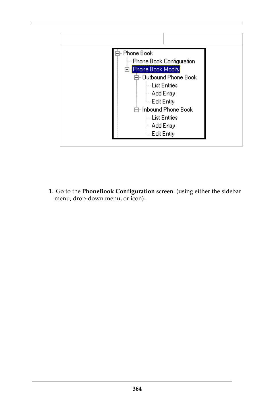 Phonebook configuration procedure | Multi-Tech Systems MULTIVOIP MVP-410ST/810ST User Manual | Page 364 / 559