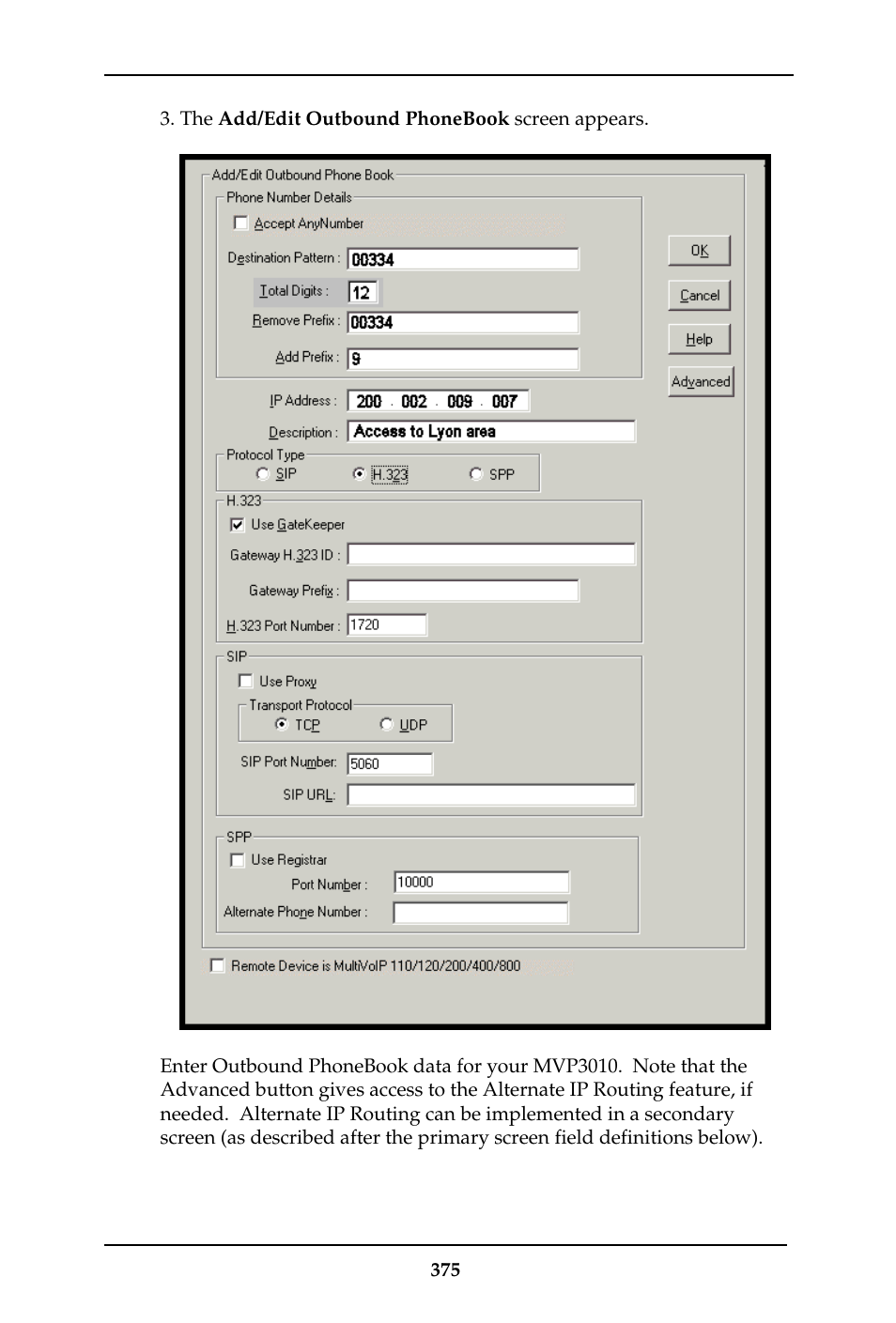 Multi-Tech Systems MULTIVOIP MVP-410ST/810ST User Manual | Page 375 / 559