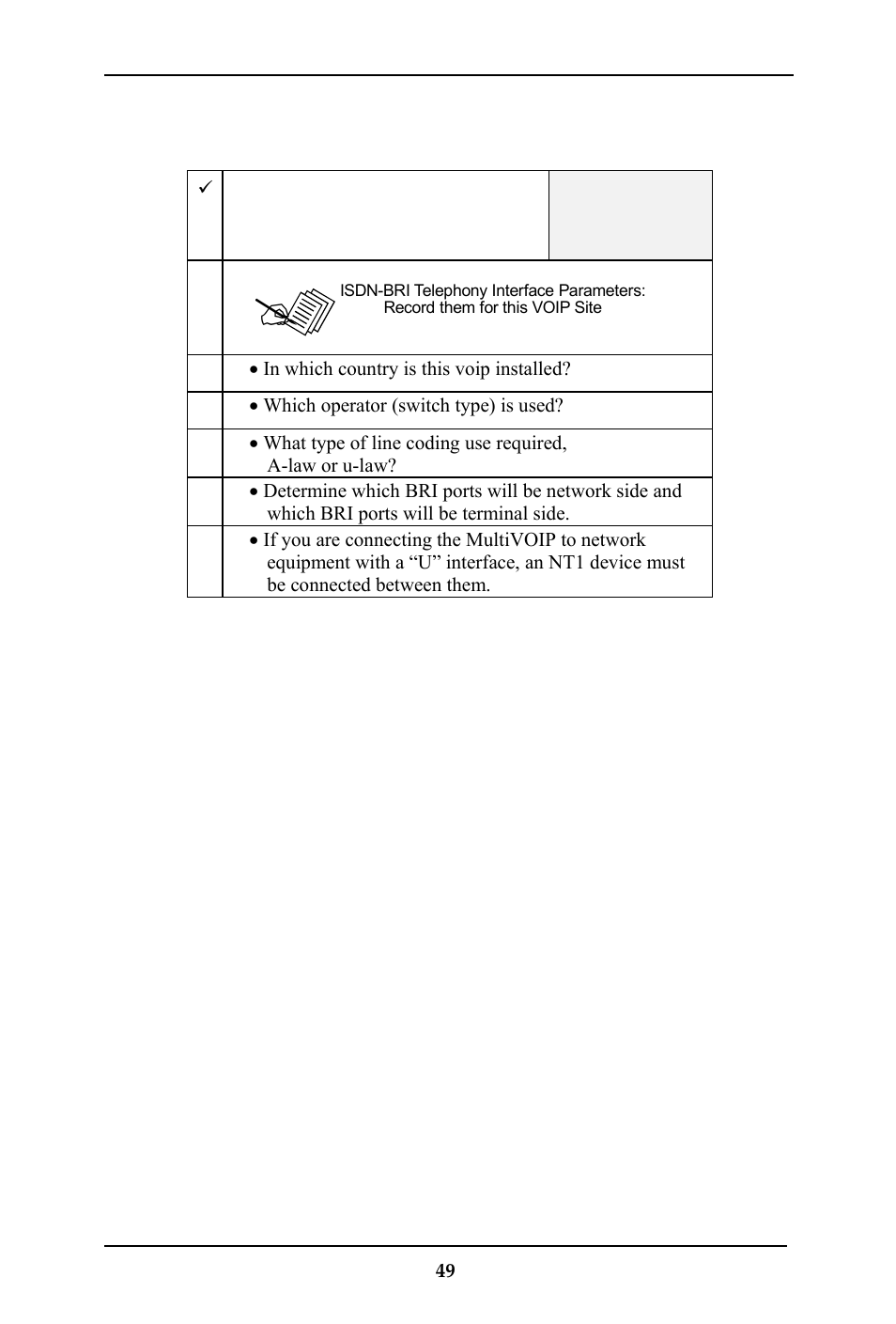 Multi-Tech Systems MULTIVOIP MVP-410ST/810ST User Manual | Page 49 / 559