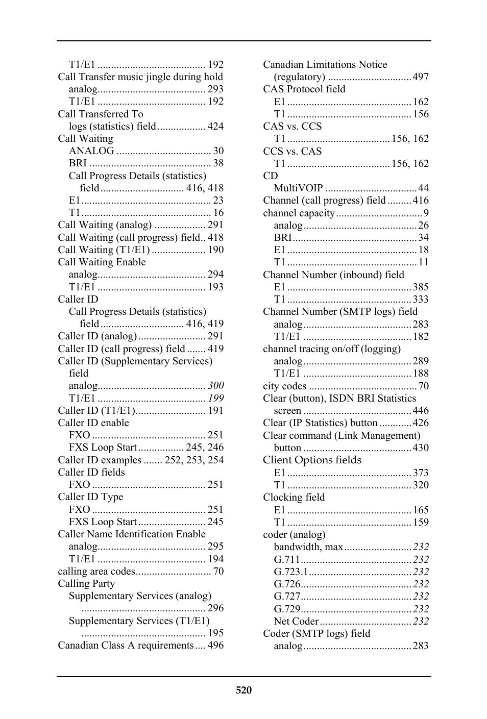 Multi-Tech Systems MULTIVOIP MVP-410ST/810ST User Manual | Page 520 / 559