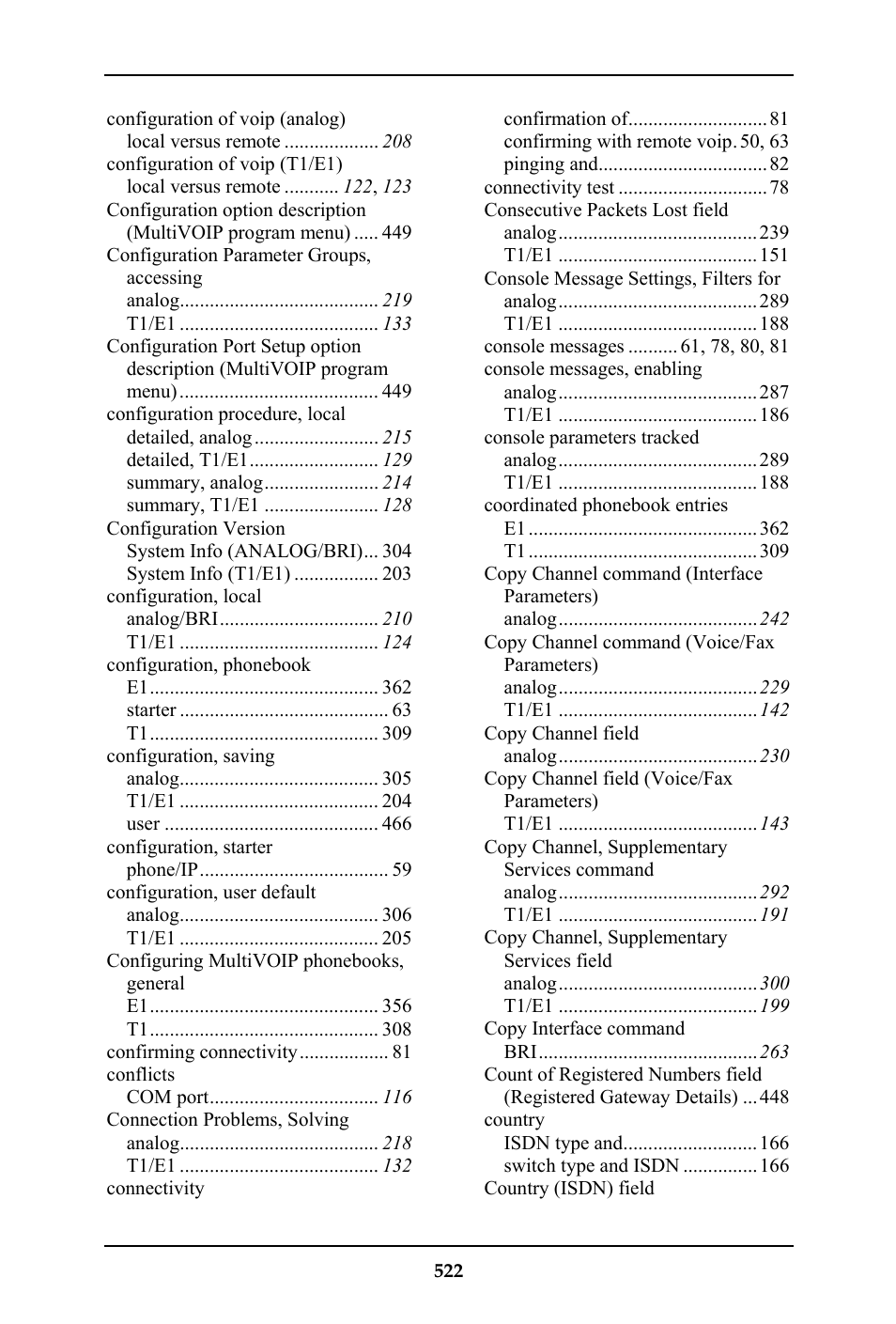 Multi-Tech Systems MULTIVOIP MVP-410ST/810ST User Manual | Page 522 / 559