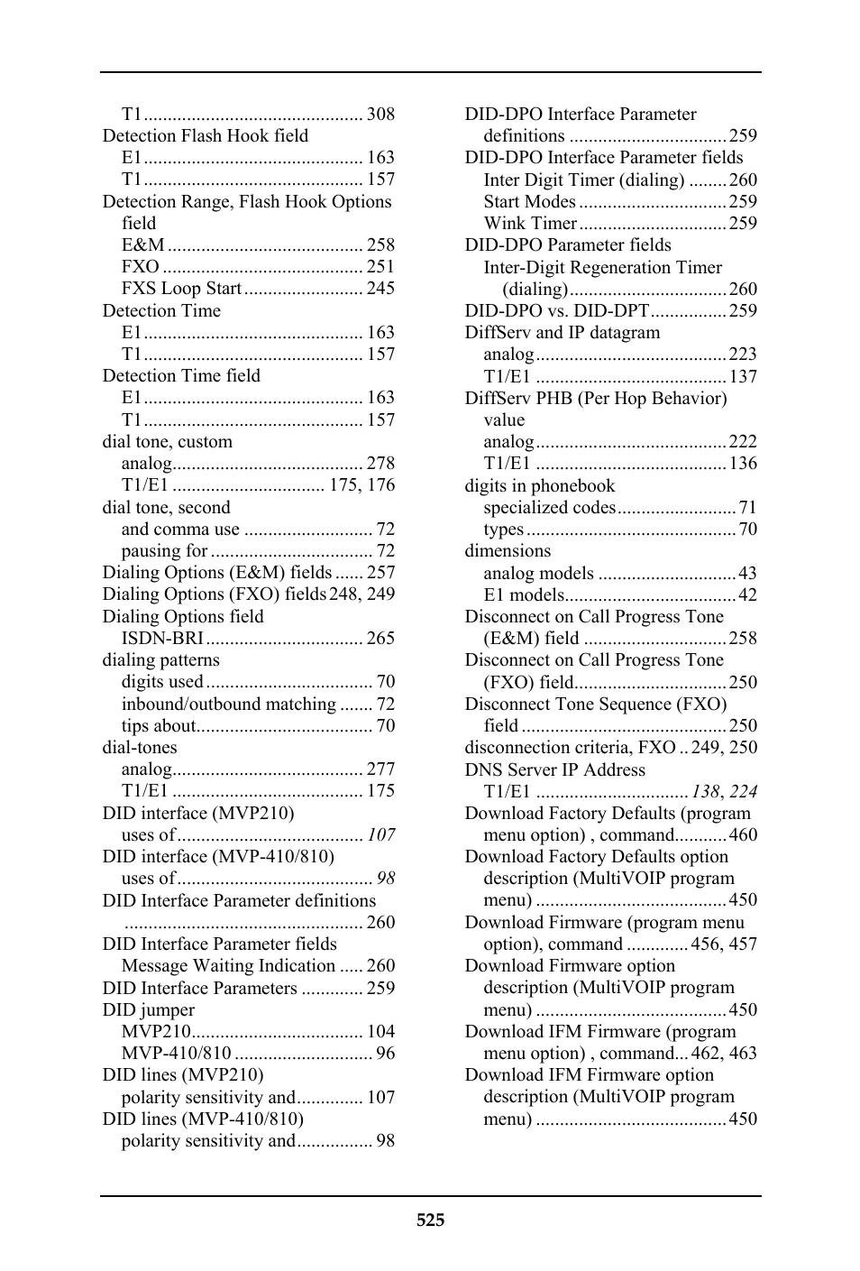 Multi-Tech Systems MULTIVOIP MVP-410ST/810ST User Manual | Page 525 / 559