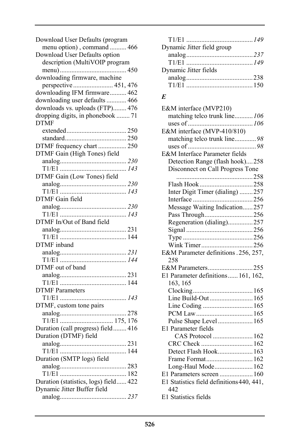Multi-Tech Systems MULTIVOIP MVP-410ST/810ST User Manual | Page 526 / 559