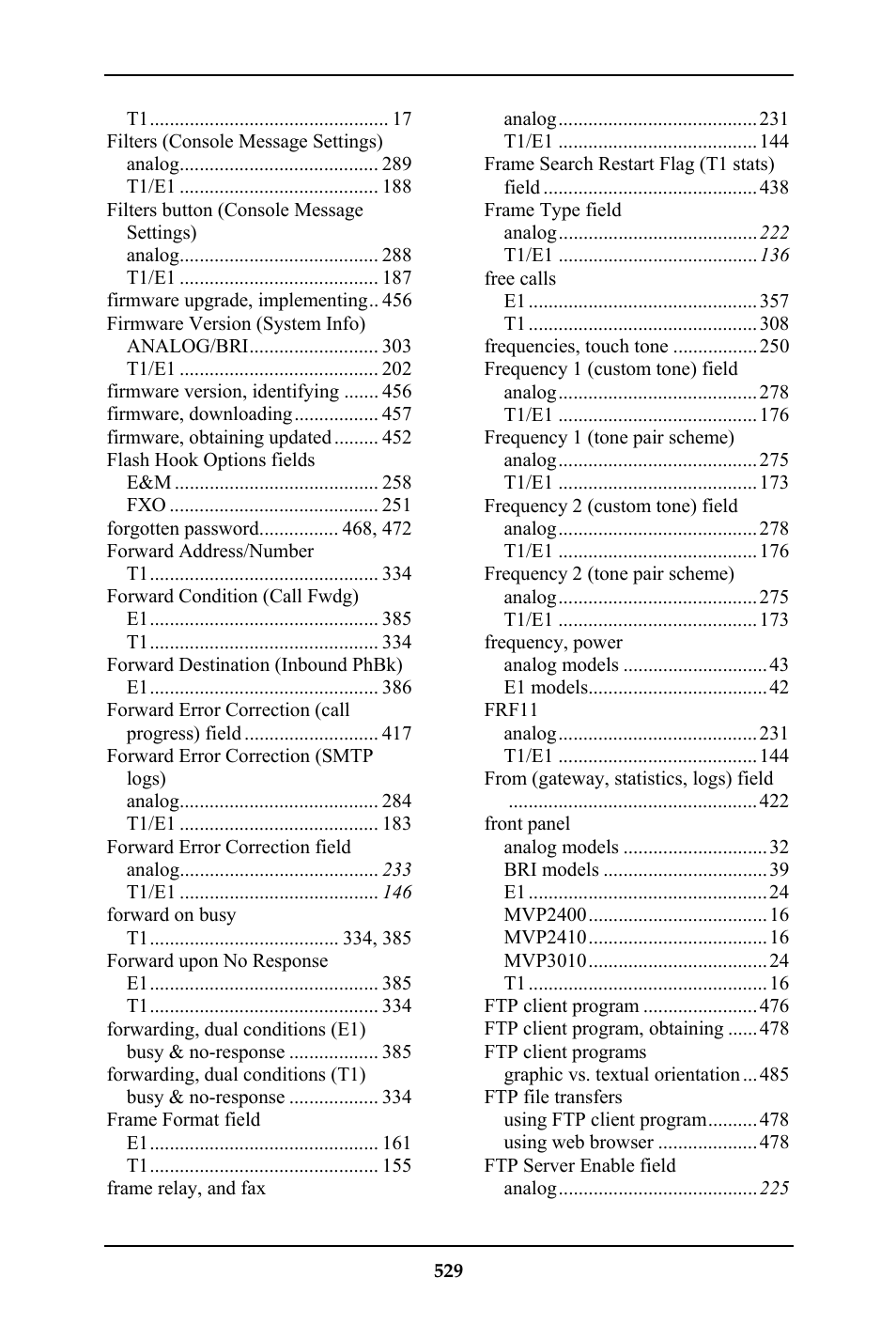 Multi-Tech Systems MULTIVOIP MVP-410ST/810ST User Manual | Page 529 / 559