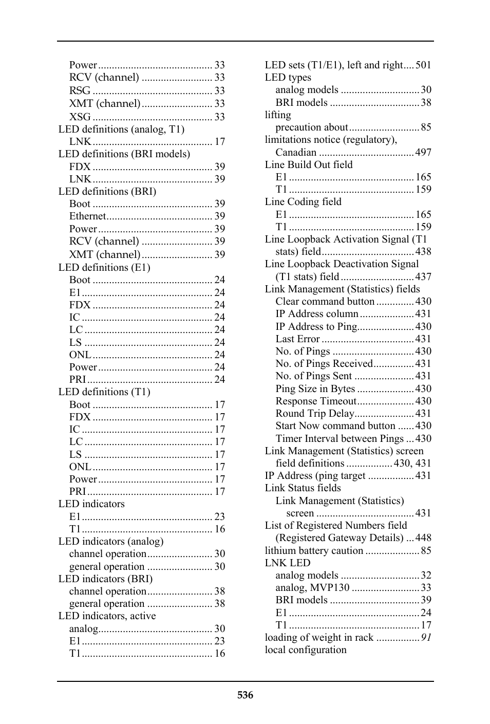 Multi-Tech Systems MULTIVOIP MVP-410ST/810ST User Manual | Page 536 / 559