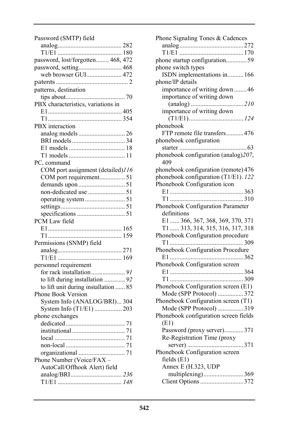 Multi-Tech Systems MULTIVOIP MVP-410ST/810ST User Manual | Page 542 / 559