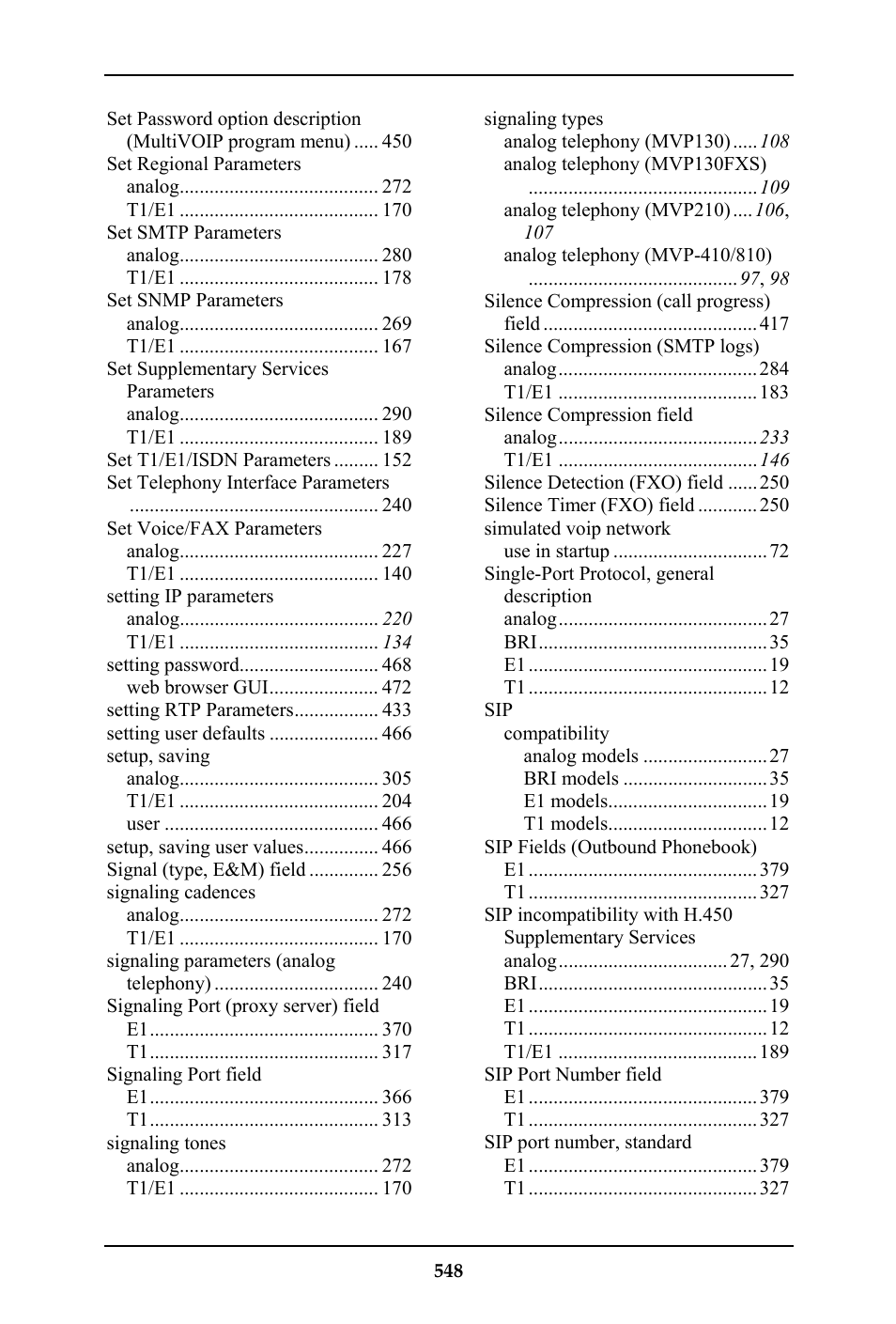 Multi-Tech Systems MULTIVOIP MVP-410ST/810ST User Manual | Page 548 / 559
