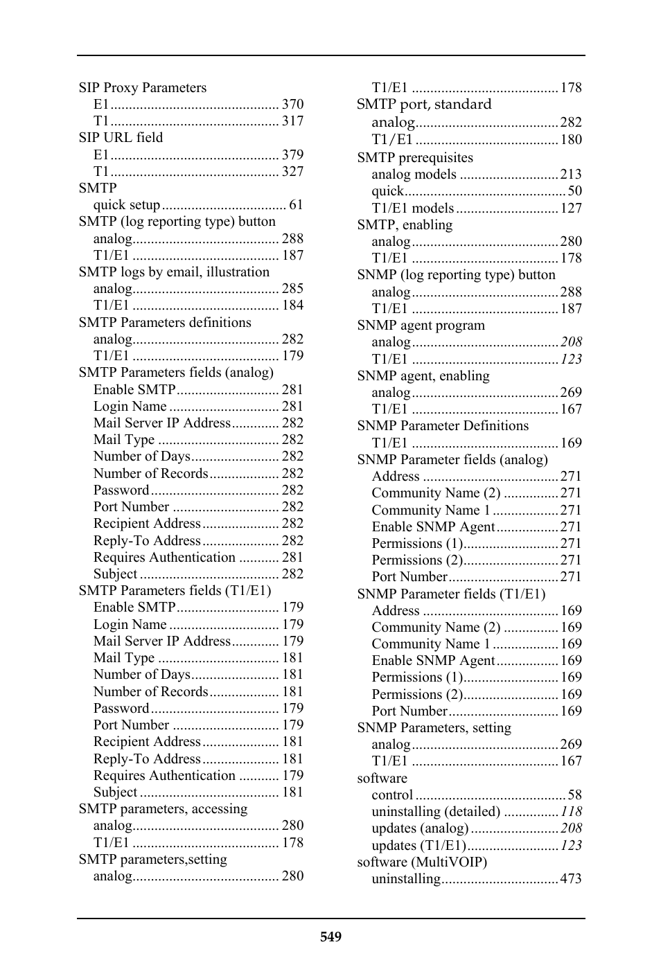 Multi-Tech Systems MULTIVOIP MVP-410ST/810ST User Manual | Page 549 / 559