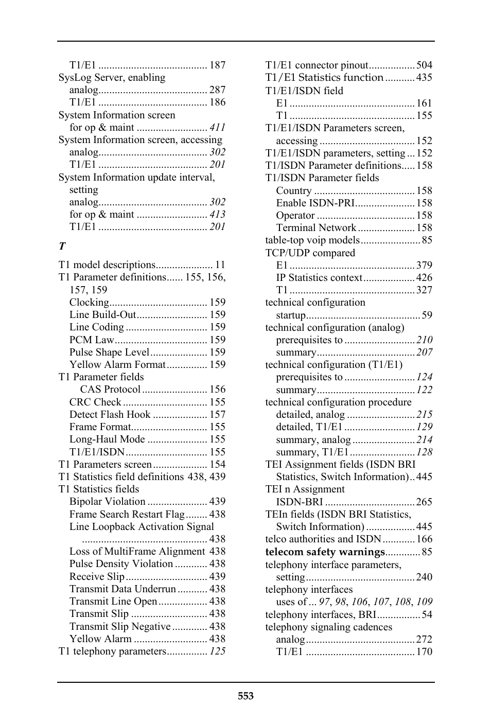 Multi-Tech Systems MULTIVOIP MVP-410ST/810ST User Manual | Page 553 / 559
