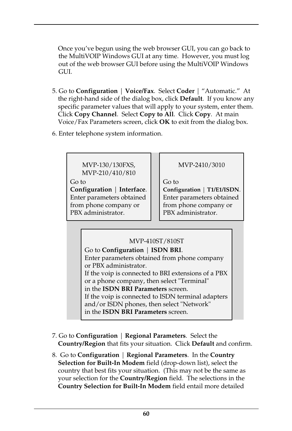 Multi-Tech Systems MULTIVOIP MVP-410ST/810ST User Manual | Page 60 / 559