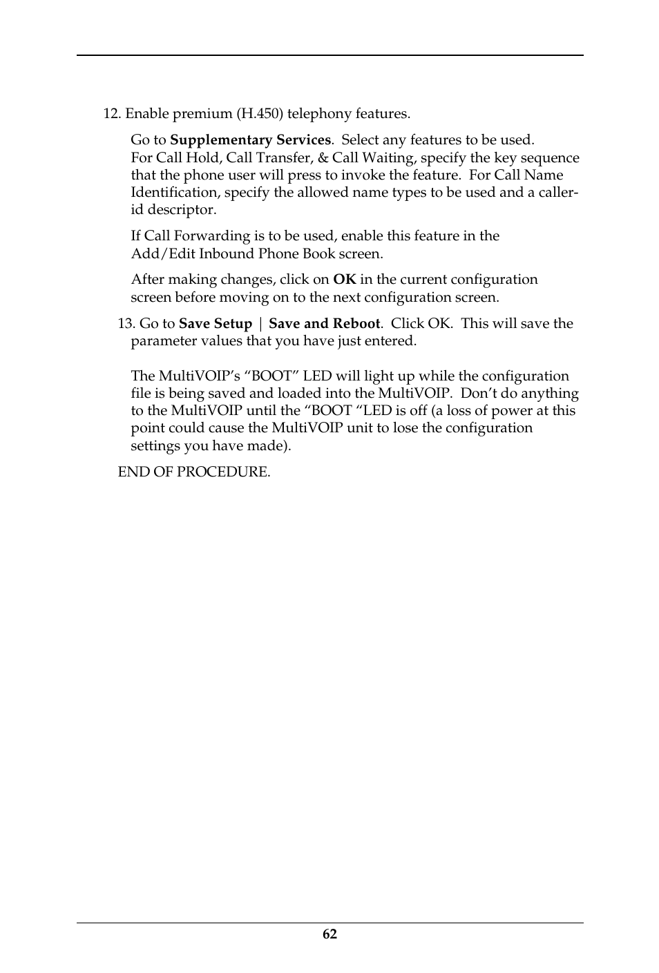 Multi-Tech Systems MULTIVOIP MVP-410ST/810ST User Manual | Page 62 / 559