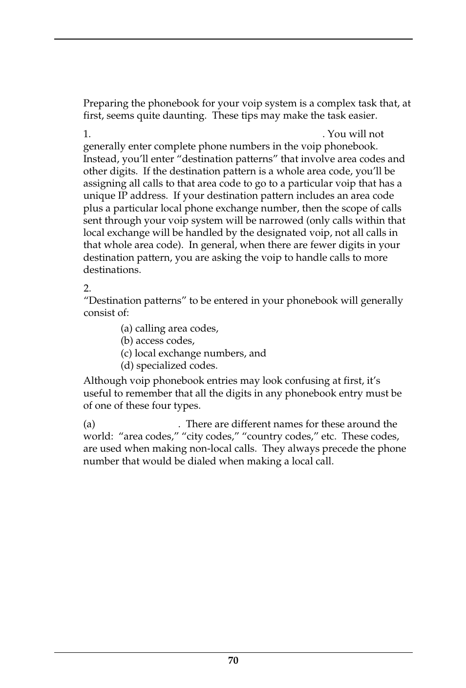 Phonebook tips | Multi-Tech Systems MULTIVOIP MVP-410ST/810ST User Manual | Page 70 / 559