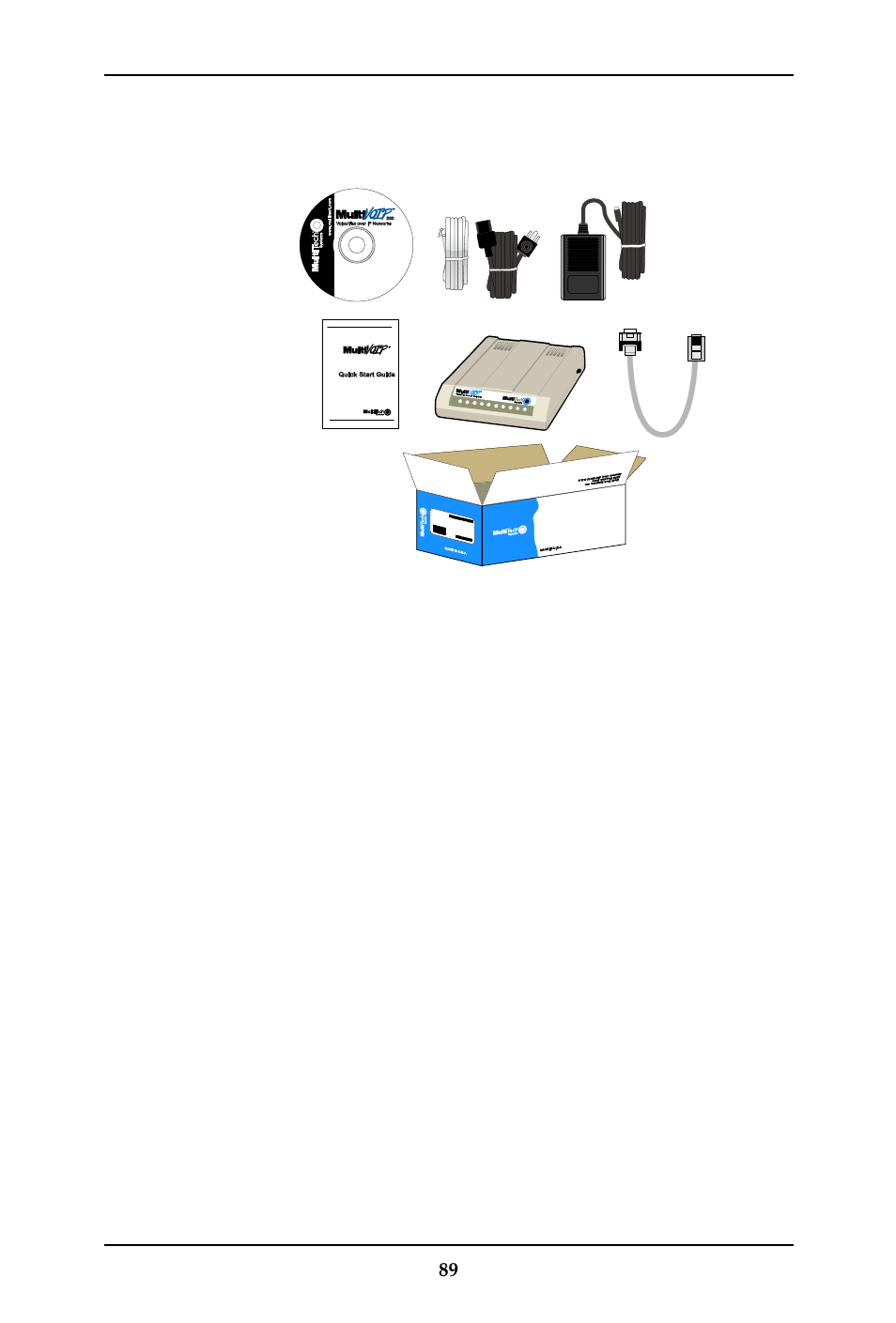Unpacking the mvp-130/130fxs | Multi-Tech Systems MULTIVOIP MVP-410ST/810ST User Manual | Page 89 / 559