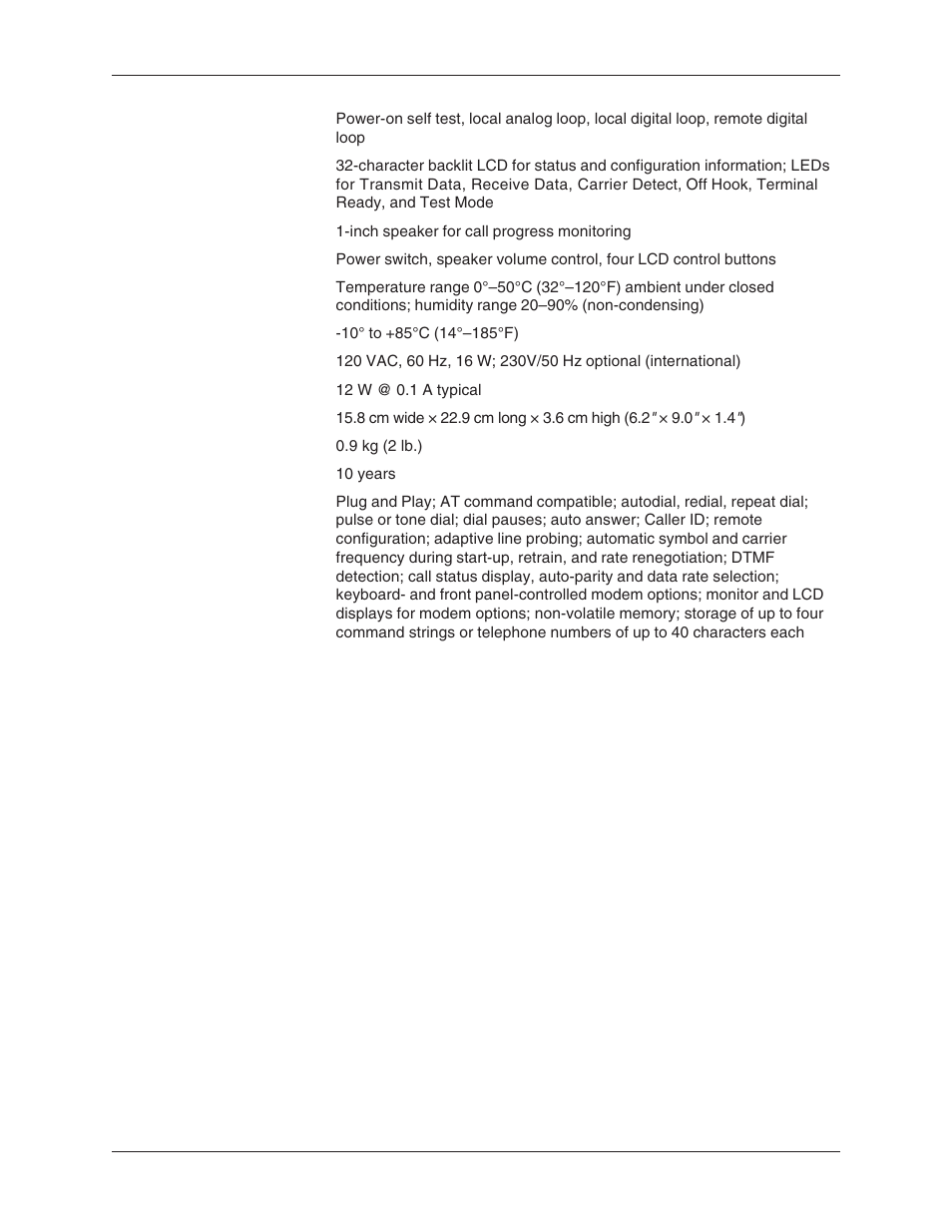 Multi-Tech Systems MT5600BL-V.90 User Manual | Page 52 / 66