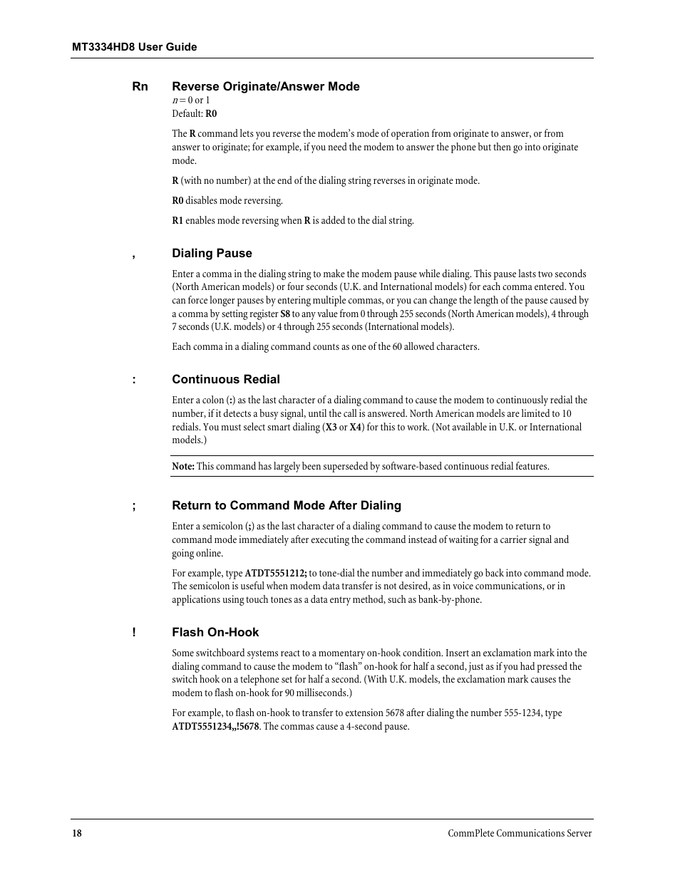 Multi-Tech Systems MT3334HD8 User Manual | Page 24 / 100