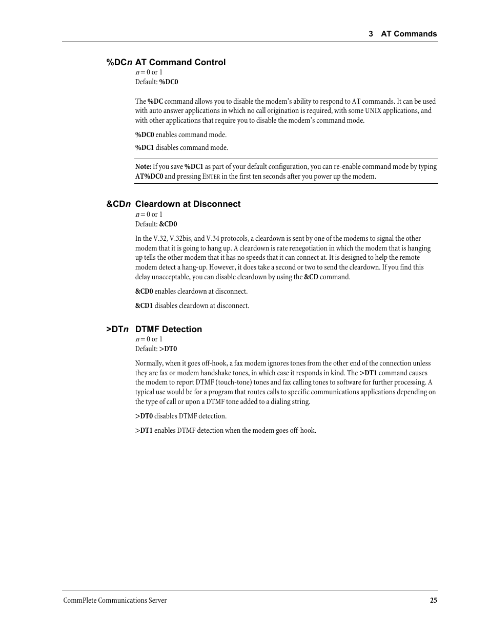 Multi-Tech Systems MT3334HD8 User Manual | Page 31 / 100