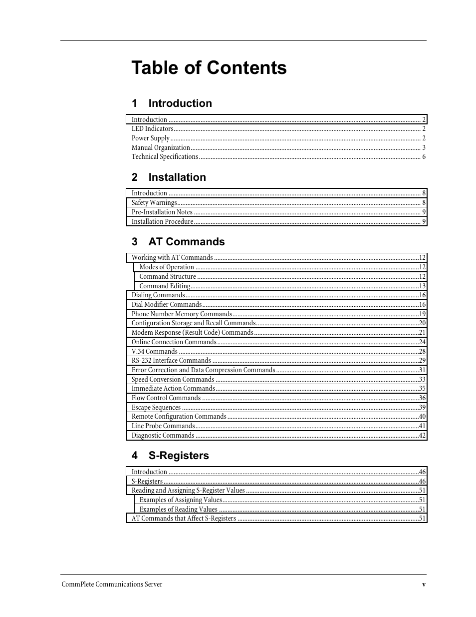 Multi-Tech Systems MT3334HD8 User Manual | Page 5 / 100