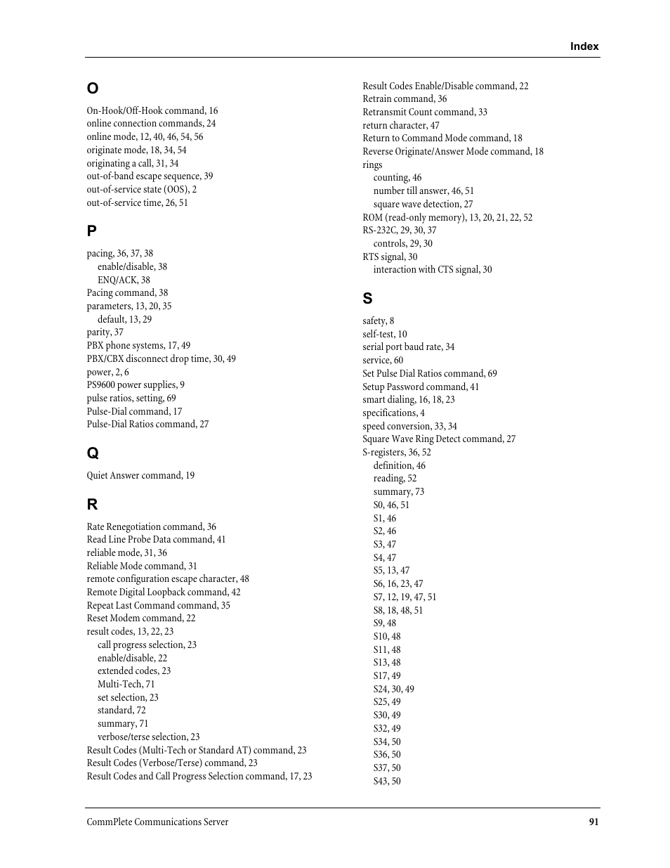 Multi-Tech Systems MT3334HD8 User Manual | Page 97 / 100