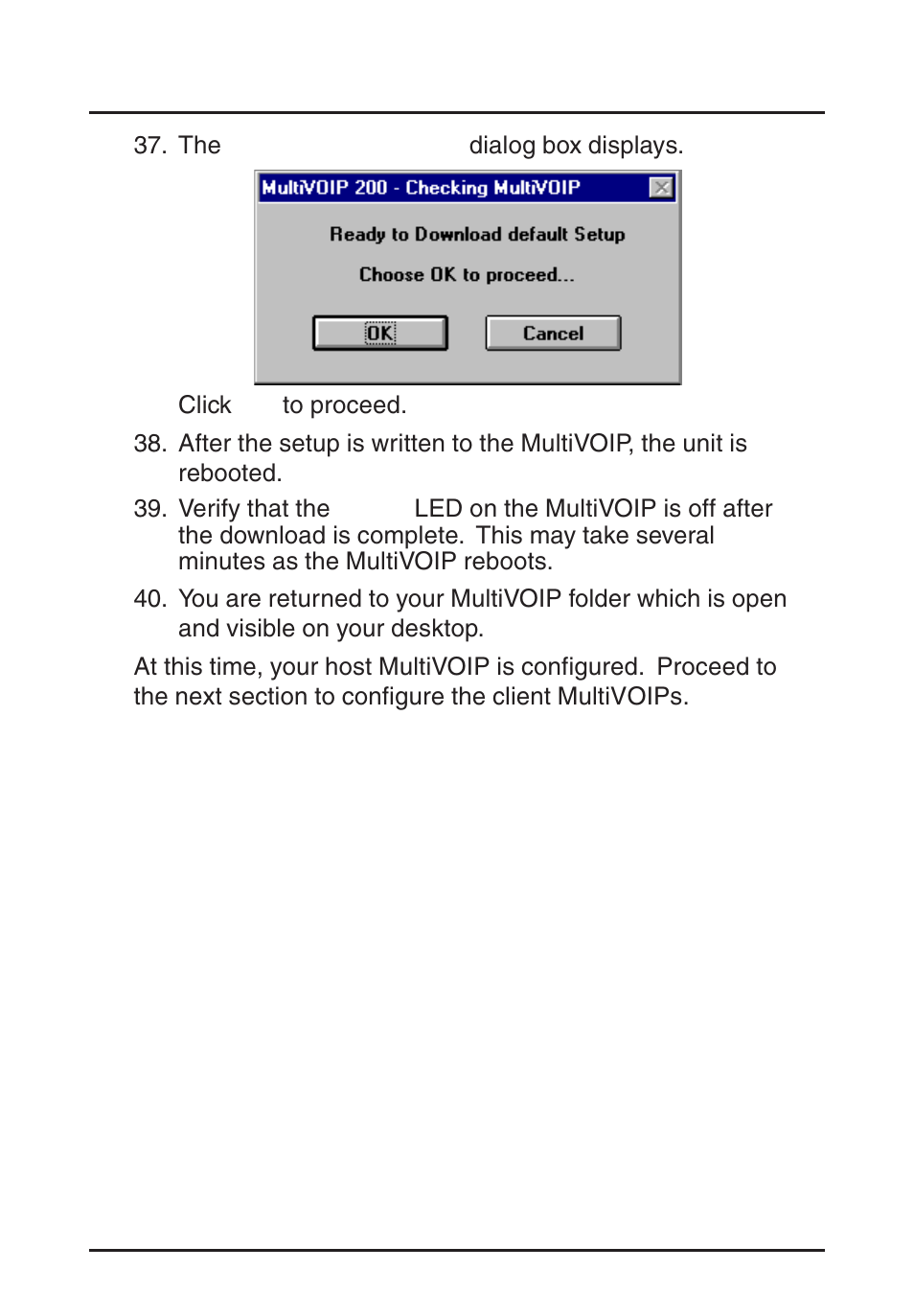 Configuring your clientmultivoips | Multi-Tech Systems MVP200 User Manual | Page 28 / 44