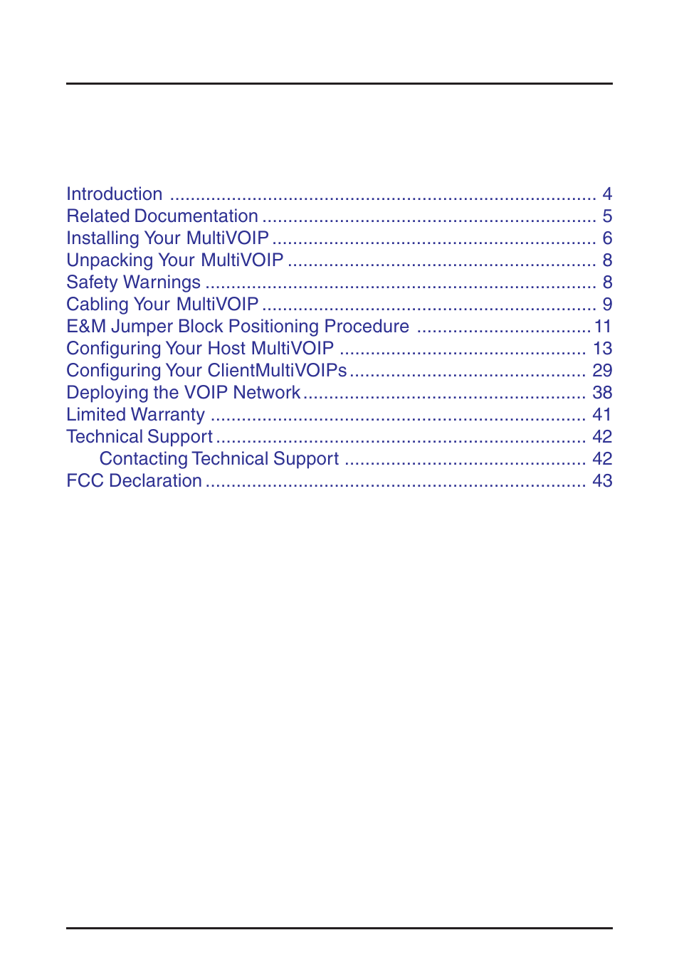 Multi-Tech Systems MVP200 User Manual | Page 3 / 44