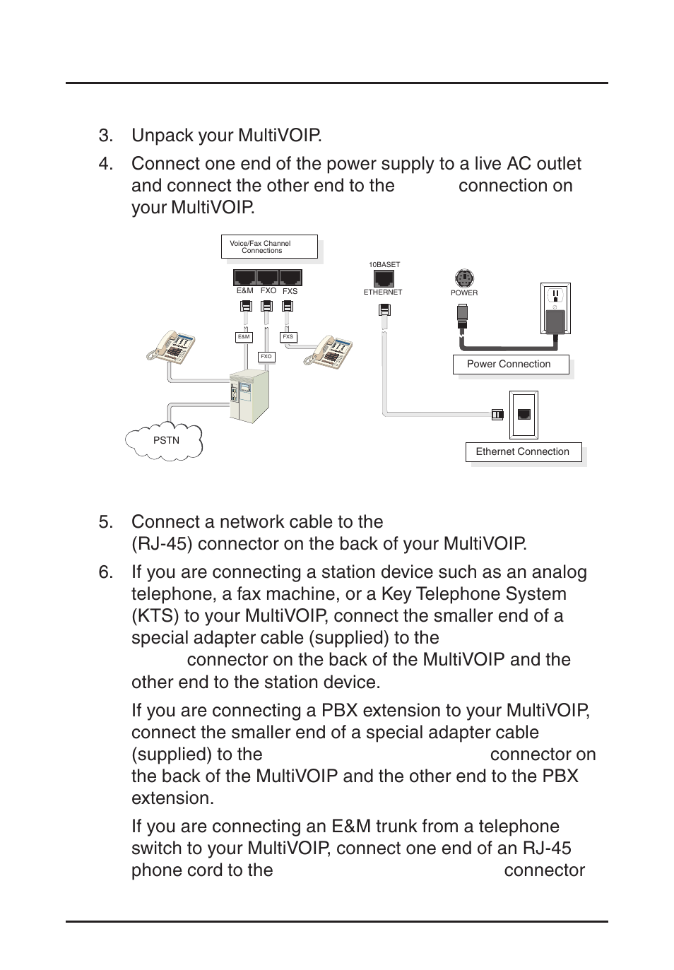 Deploying the voip network | Multi-Tech Systems MVP200 User Manual | Page 38 / 44