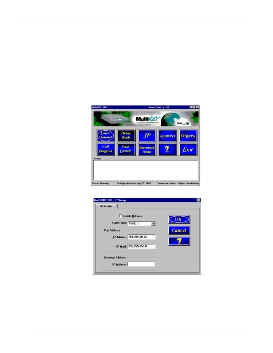 Chapter 5 - configuring the slave multivoips | Multi-Tech Systems MVP120 User Manual | Page 37 / 104