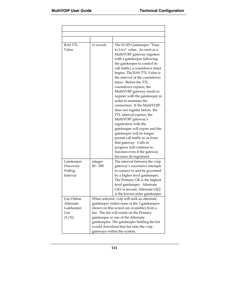 Multi-Tech Systems E1 User Manual | Page 111 / 395