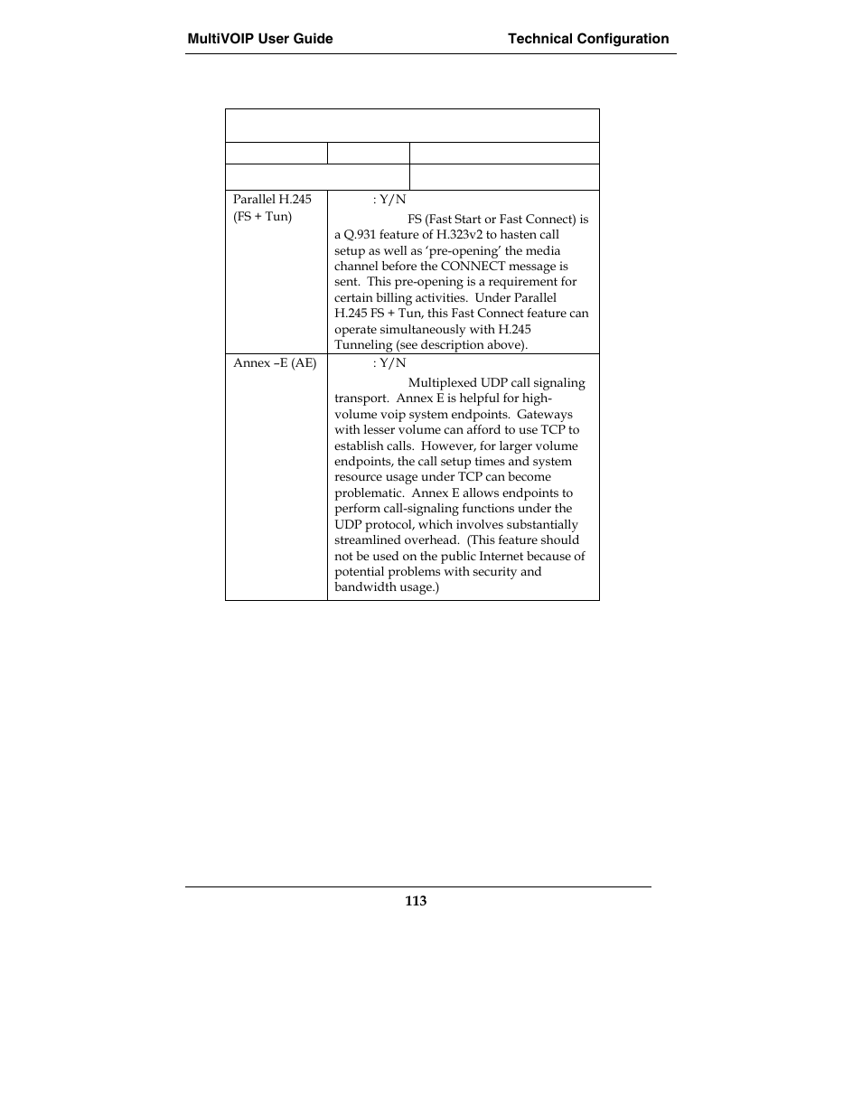 Multi-Tech Systems E1 User Manual | Page 113 / 395