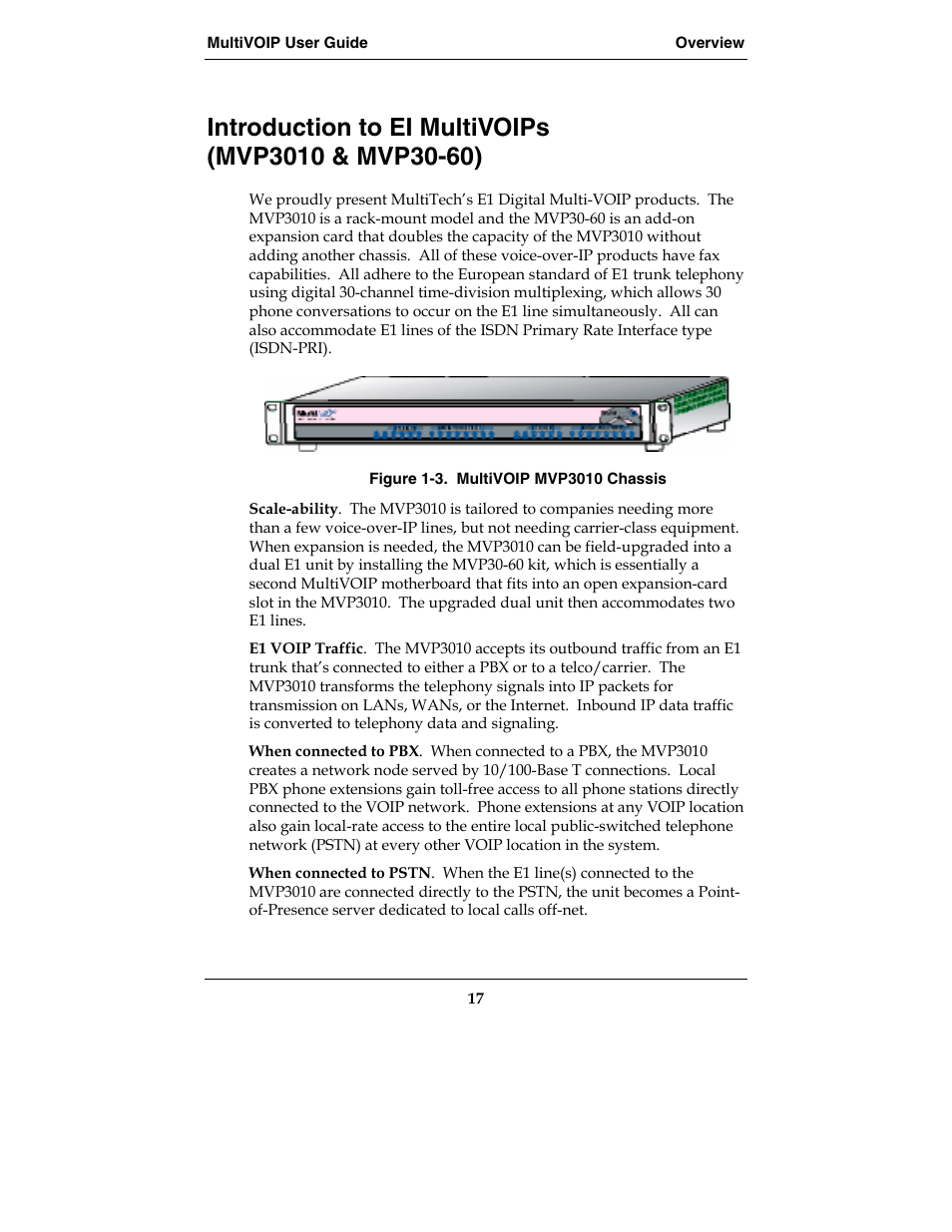 Multi-Tech Systems E1 User Manual | Page 17 / 395