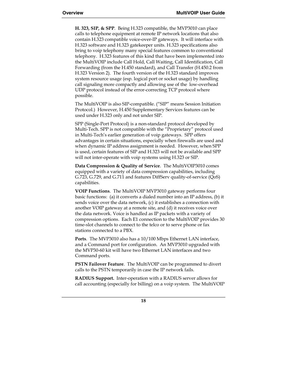 Multi-Tech Systems E1 User Manual | Page 18 / 395
