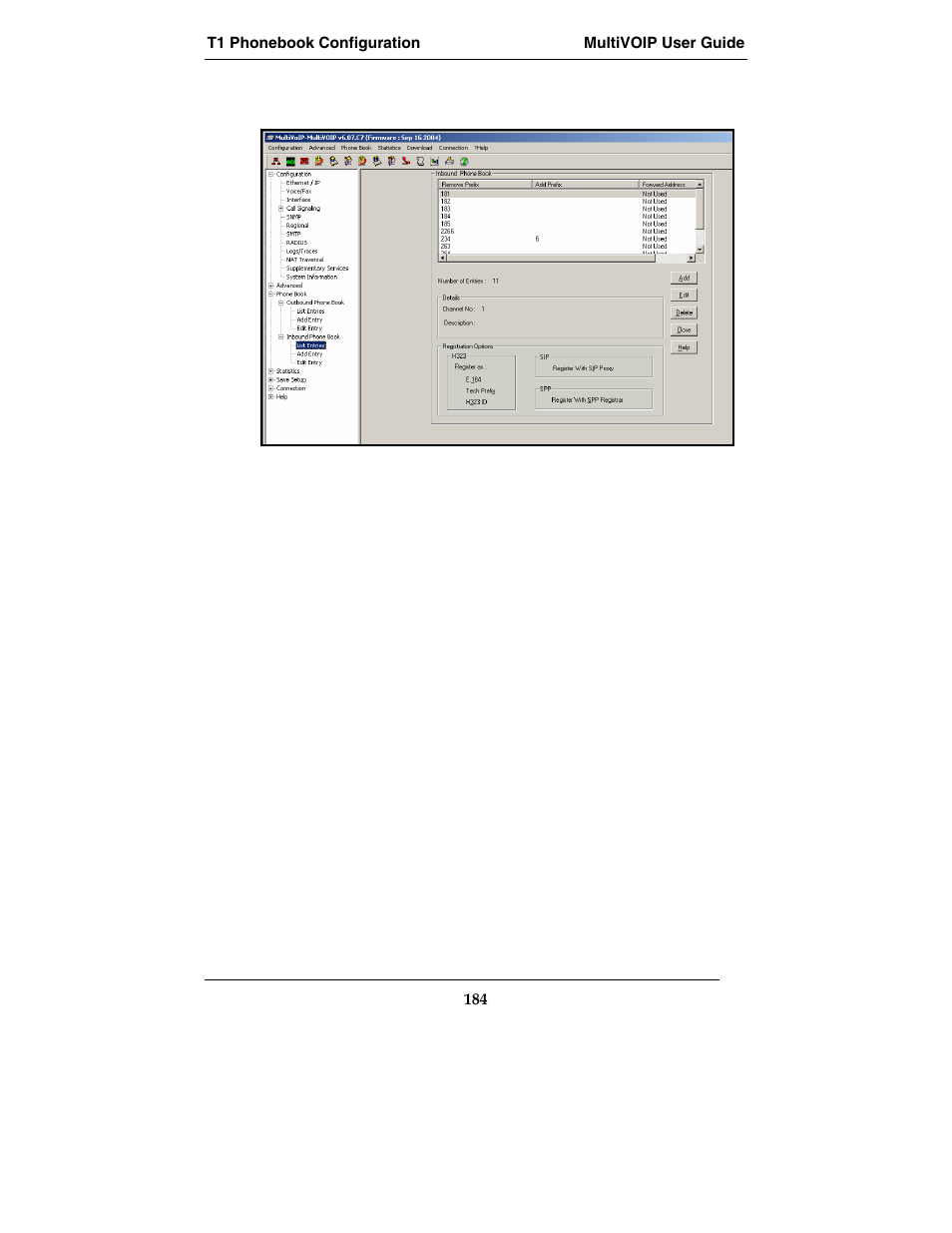 Multi-Tech Systems E1 User Manual | Page 184 / 395