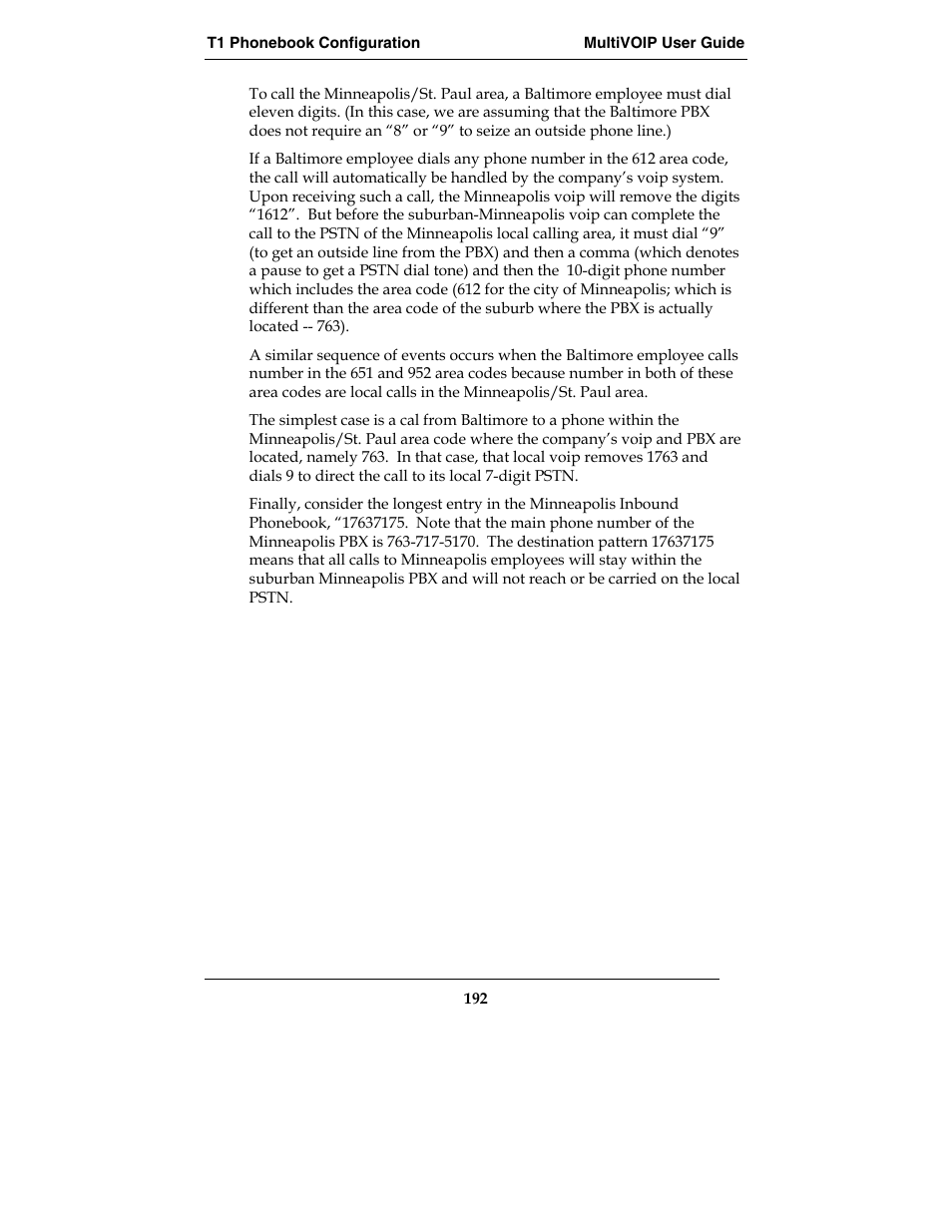 Multi-Tech Systems E1 User Manual | Page 192 / 395