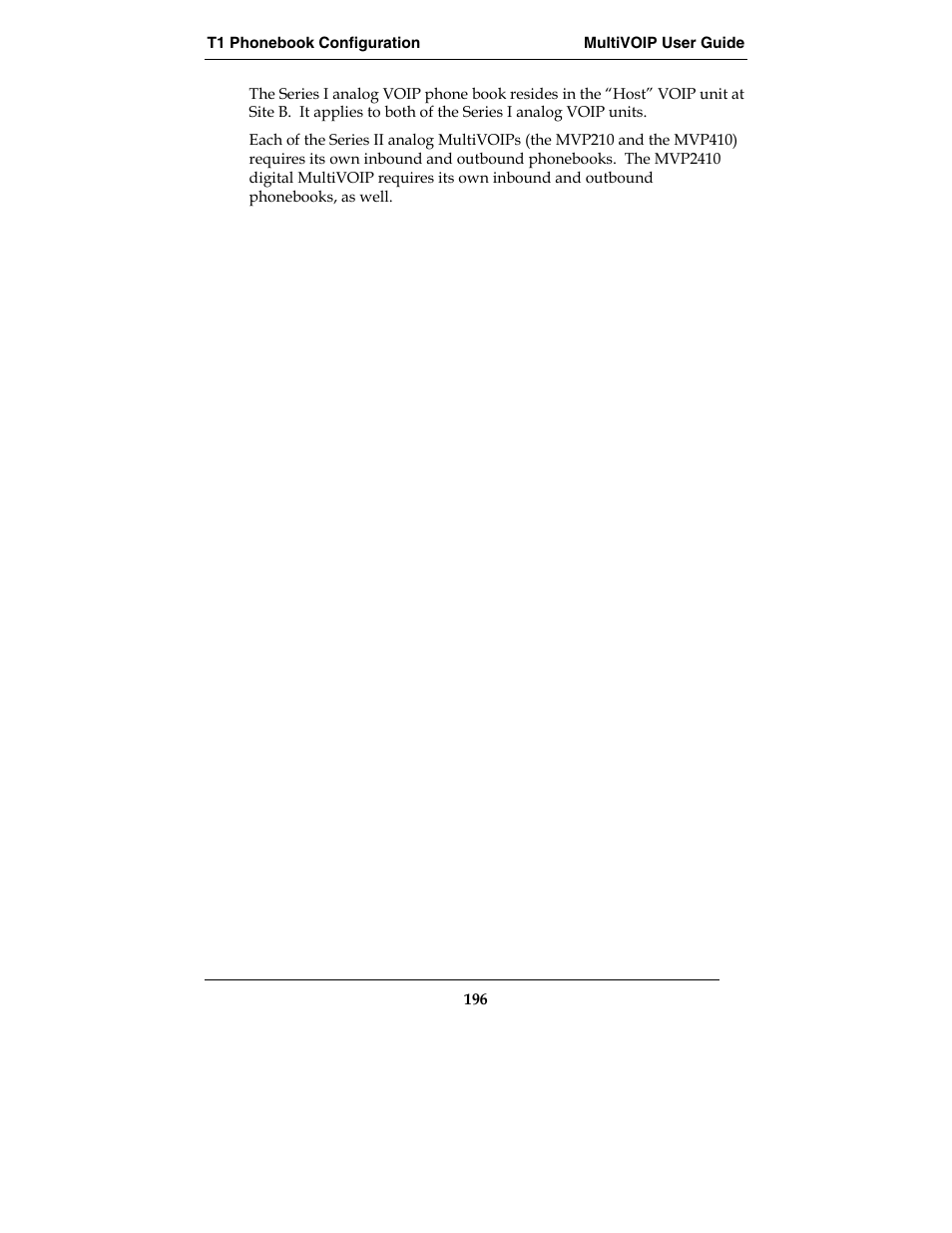 Multi-Tech Systems E1 User Manual | Page 196 / 395
