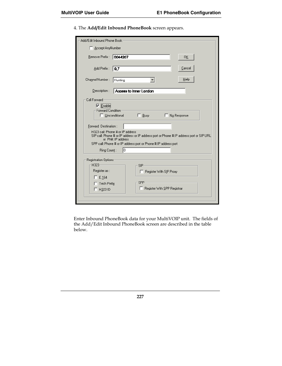 Multi-Tech Systems E1 User Manual | Page 227 / 395