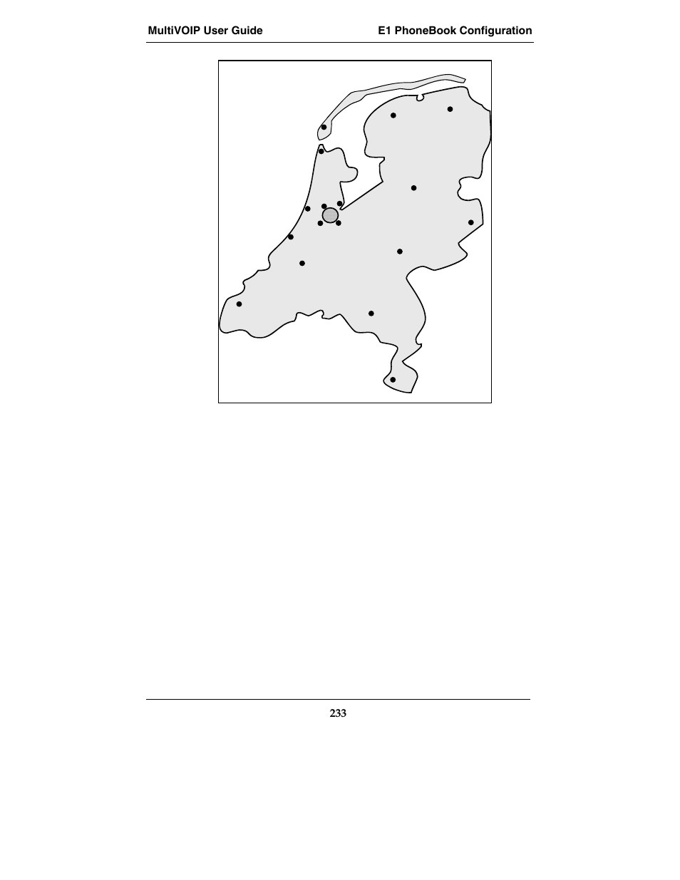 The netherlands, 020 amsterdam, Country code: 31 | Multi-Tech Systems E1 User Manual | Page 233 / 395