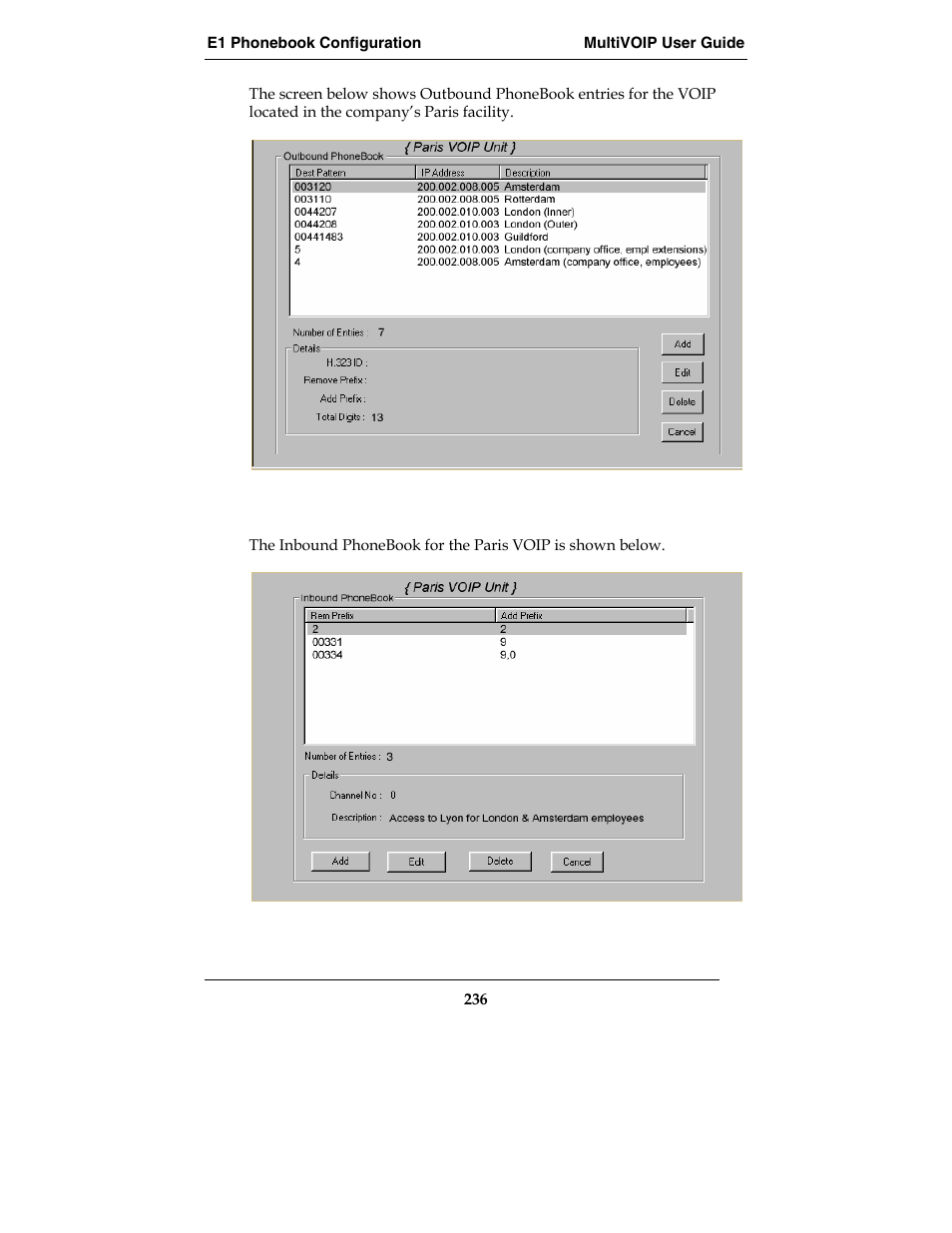 Multi-Tech Systems E1 User Manual | Page 236 / 395