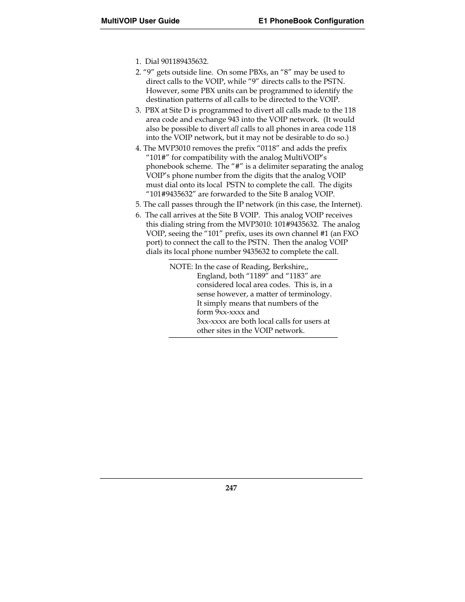 Multi-Tech Systems E1 User Manual | Page 247 / 395