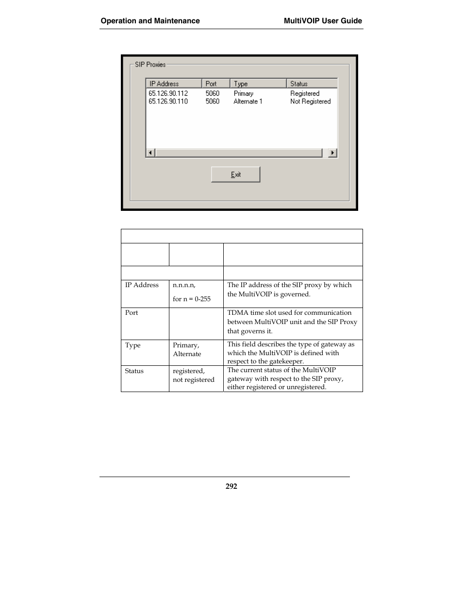 Multi-Tech Systems E1 User Manual | Page 292 / 395