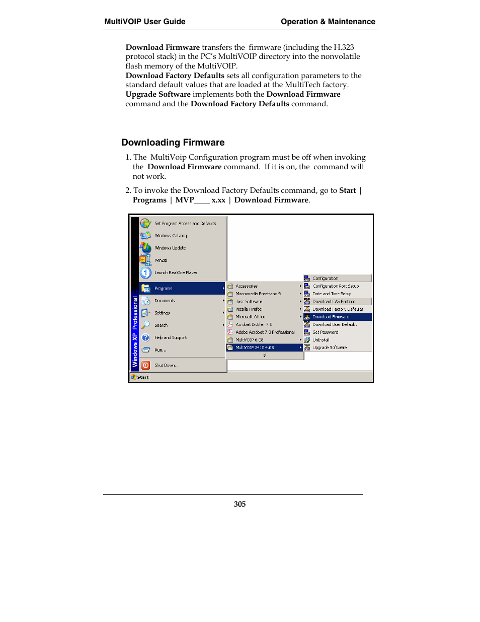 Multi-Tech Systems E1 User Manual | Page 305 / 395