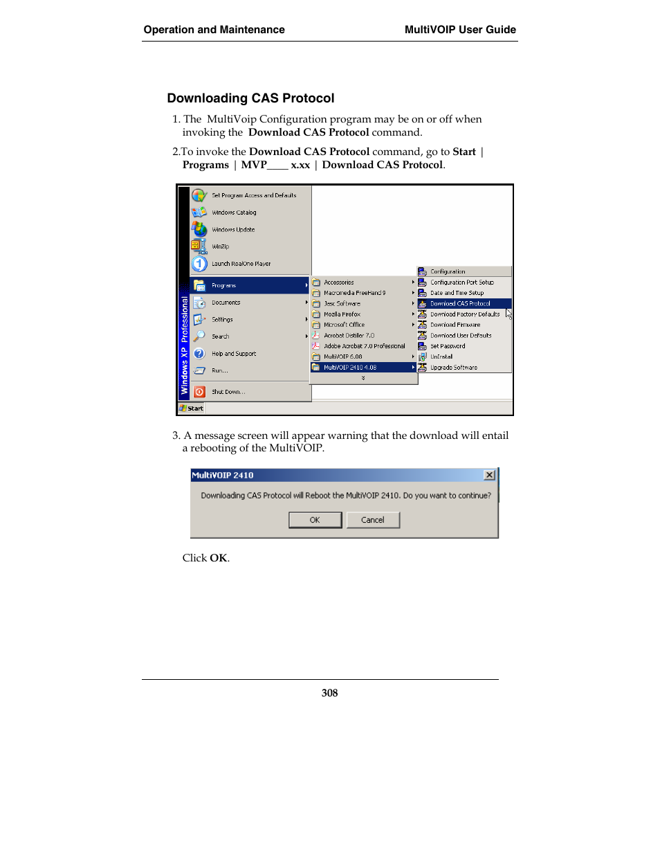 Multi-Tech Systems E1 User Manual | Page 308 / 395