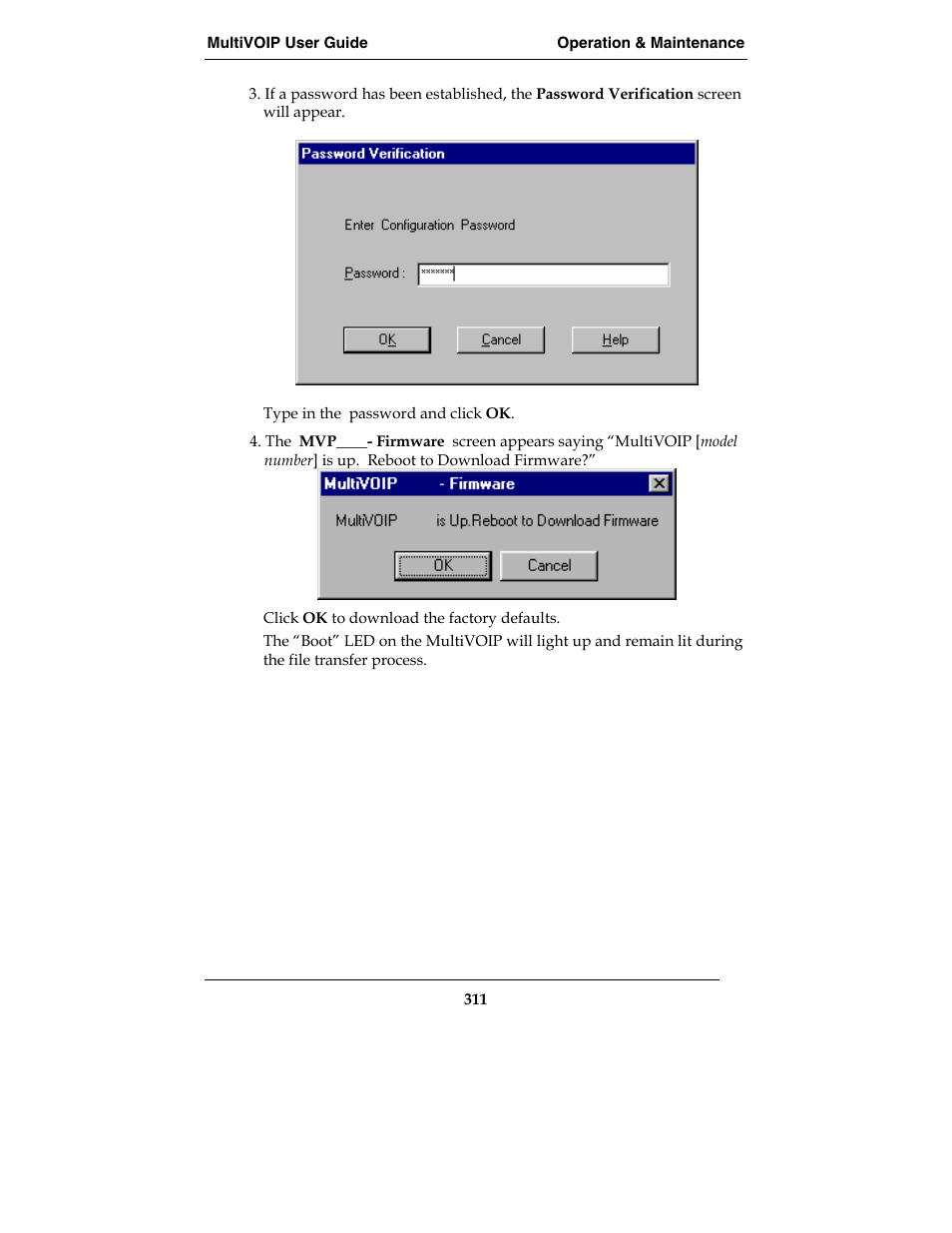 Multi-Tech Systems E1 User Manual | Page 311 / 395