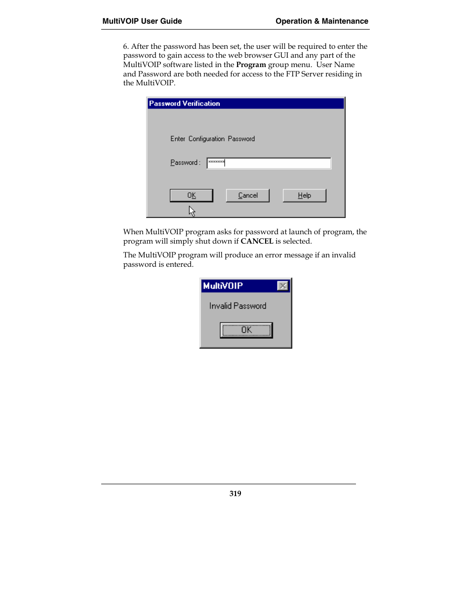 Multi-Tech Systems E1 User Manual | Page 319 / 395