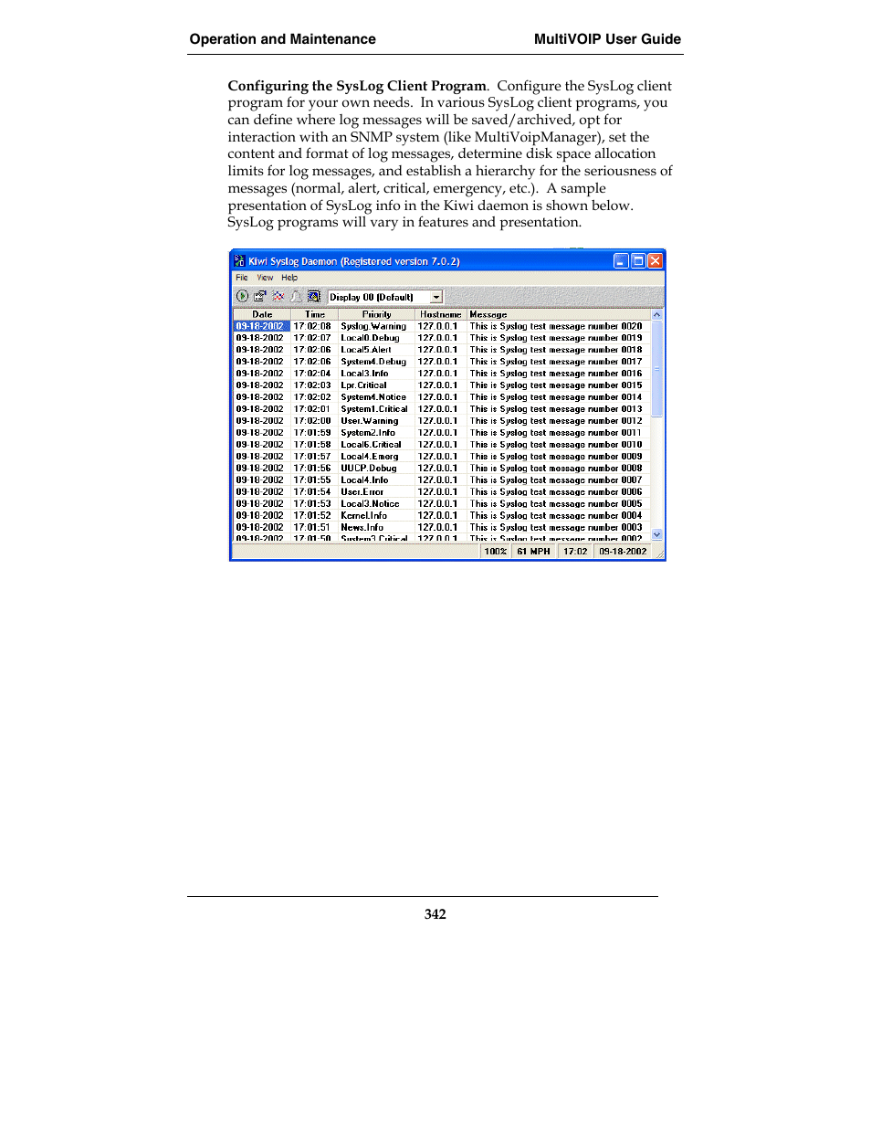 Multi-Tech Systems E1 User Manual | Page 342 / 395