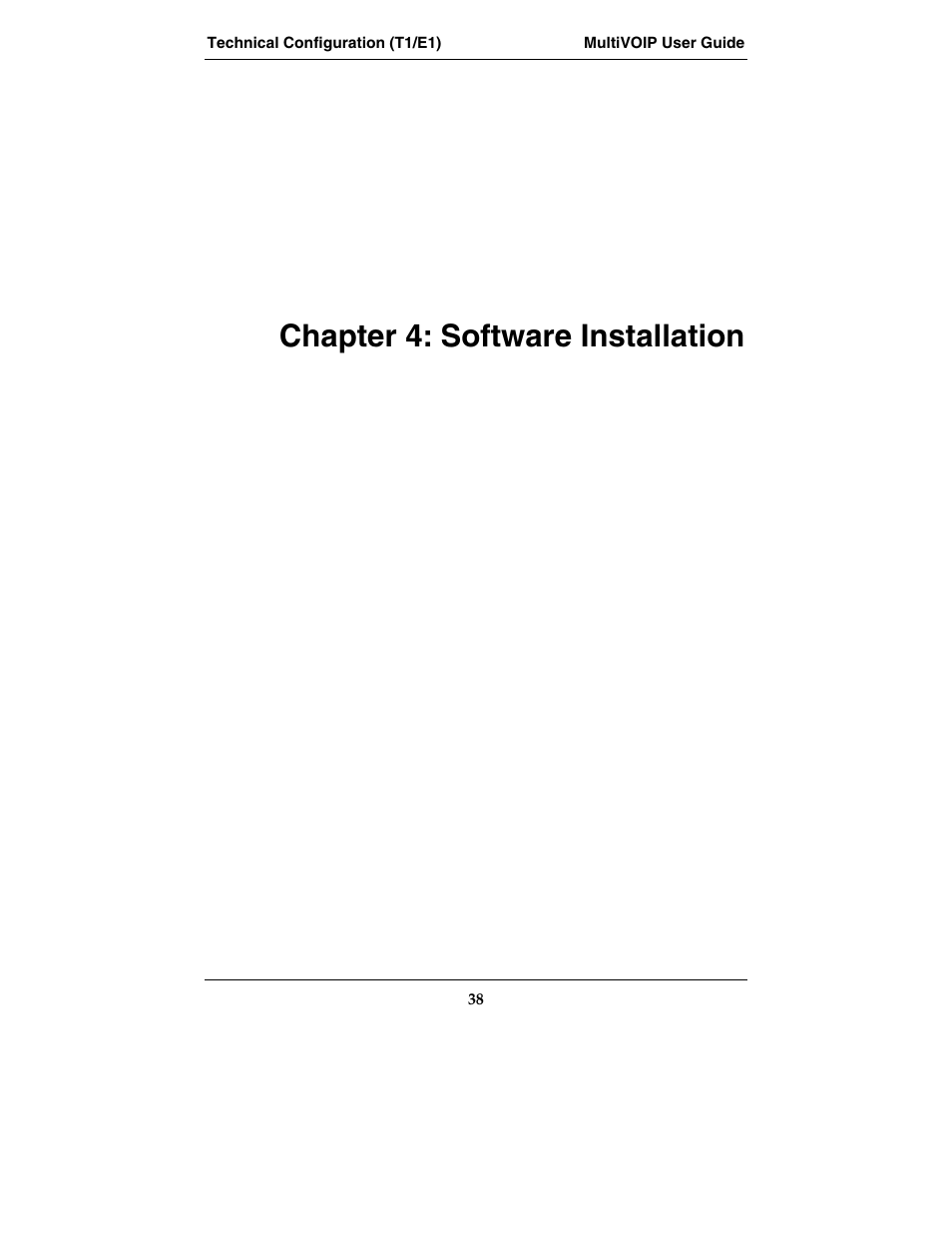 Chapter 4: software installation | Multi-Tech Systems E1 User Manual | Page 38 / 395